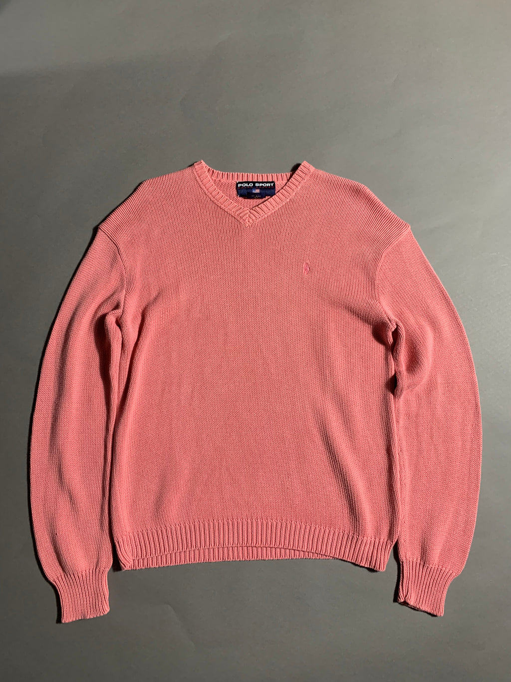Polo Ralph Lauren Vintage Y2K Sweatshirt Knit M Mens