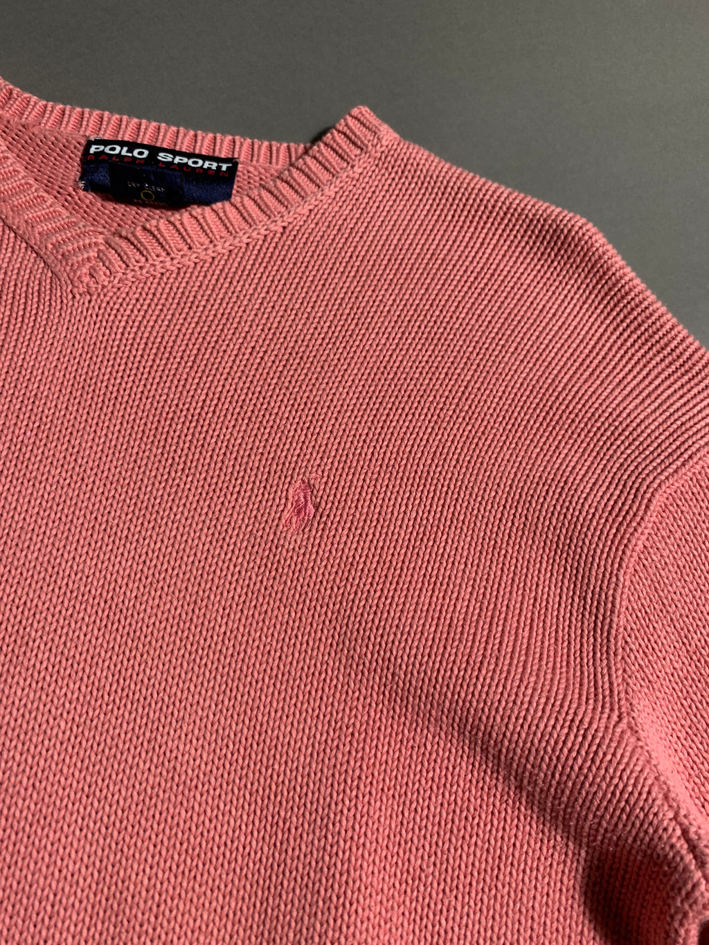 Polo Ralph Lauren Vintage Y2K Sweatshirt Knit M Mens