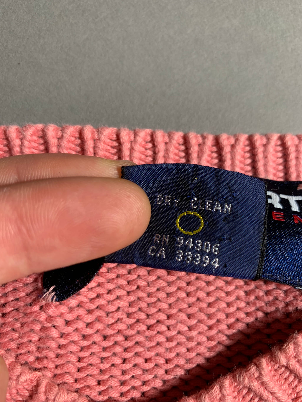 Polo Ralph Lauren Vintage Y2K Sweatshirt Knit M Mens