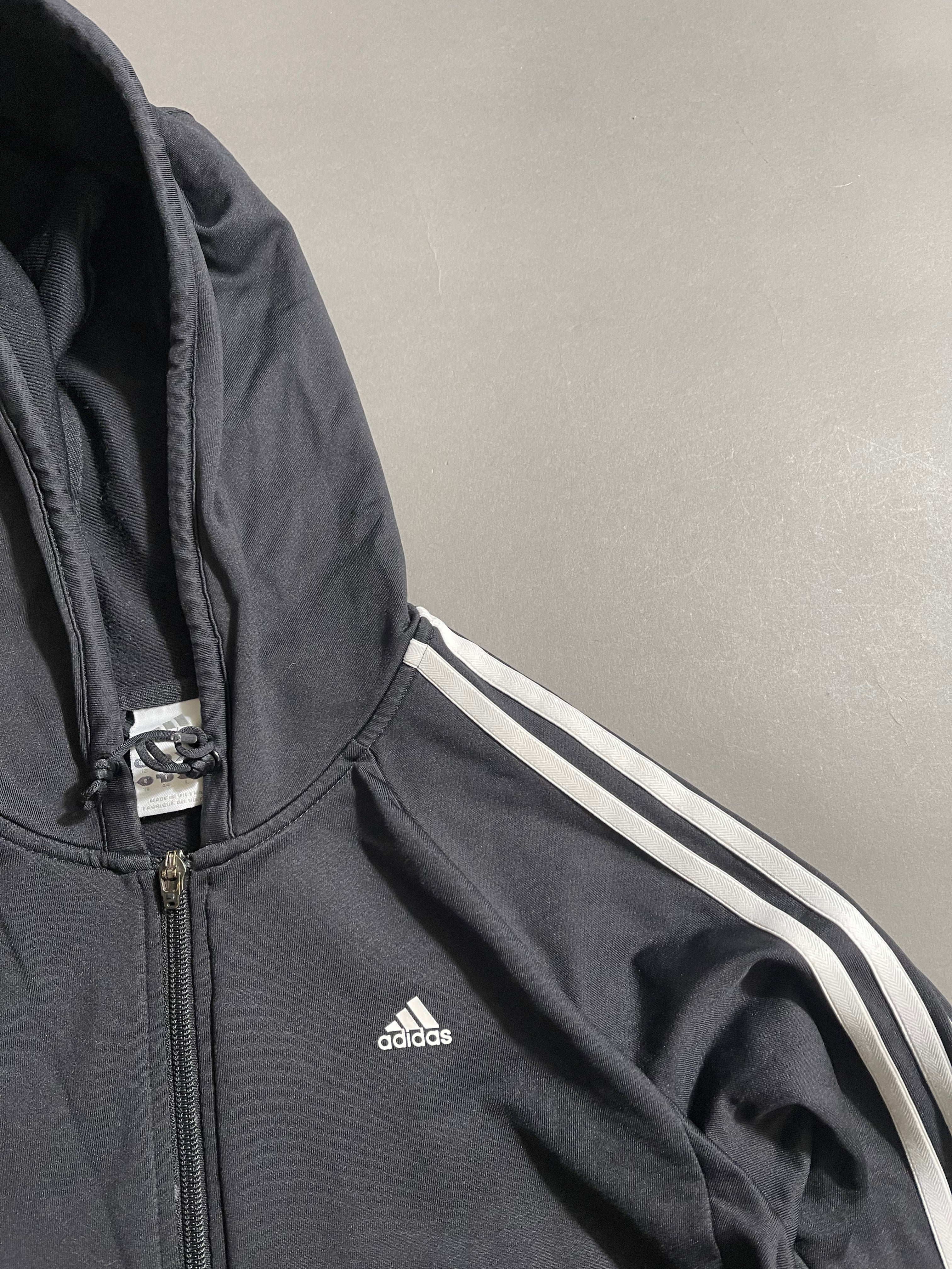 Adidas Vintage Y2K Zip-Hoodie M Womens