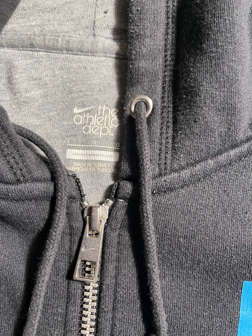 Nike Vintage Y2K Zip Hoodie L Mens