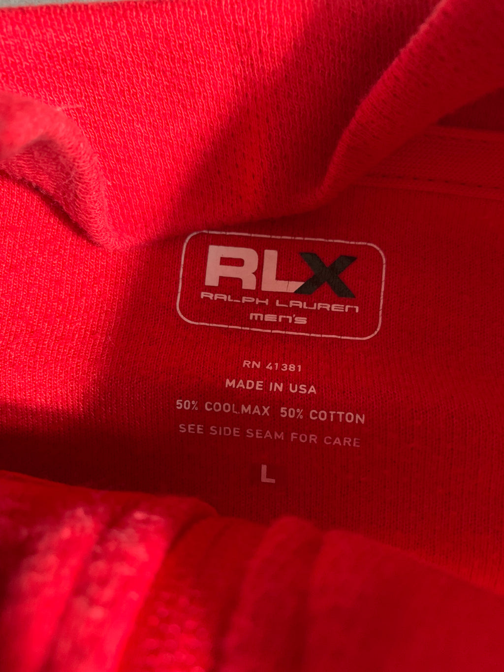 Polo Ralph Lauren X Vintage Y2K Sweatshirt Zip 1/4 Knit M Mens