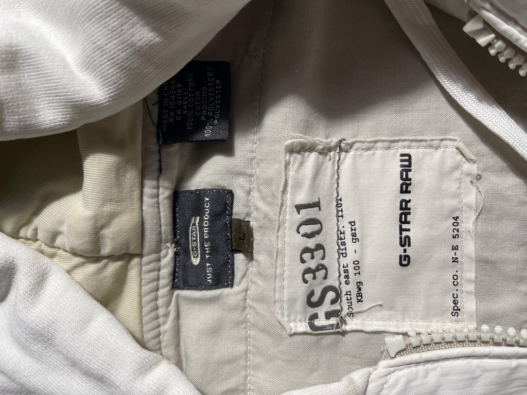 G-Star Raw Vintage Y2K Quilted  Puffer Jacket L Mens