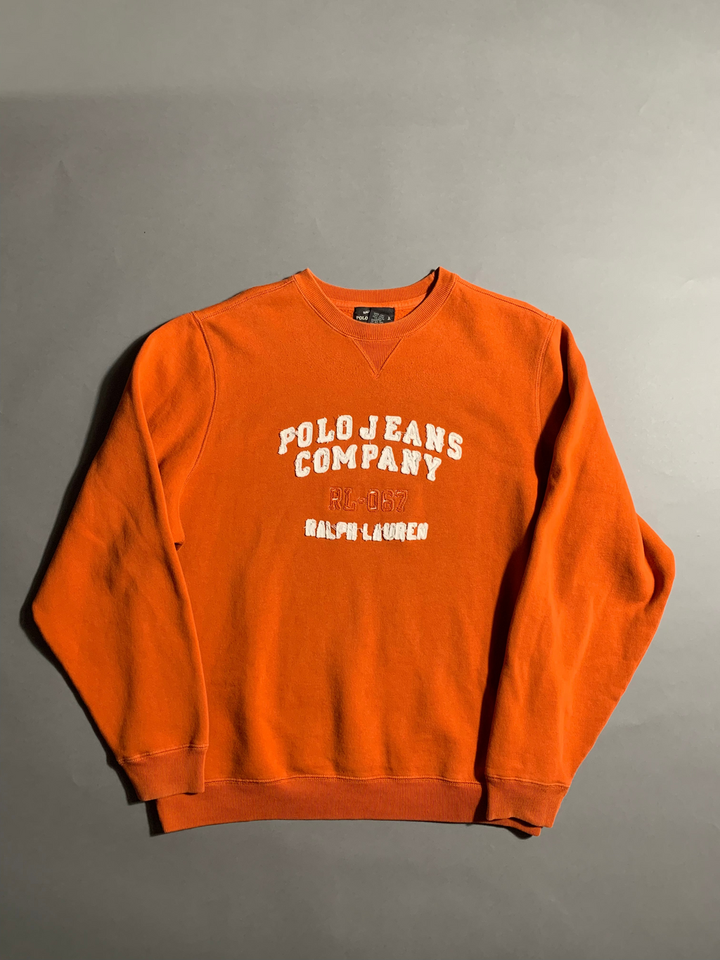 Polo Ralph Lauren Vintage Y2K Sweatshirt Knit L Mens