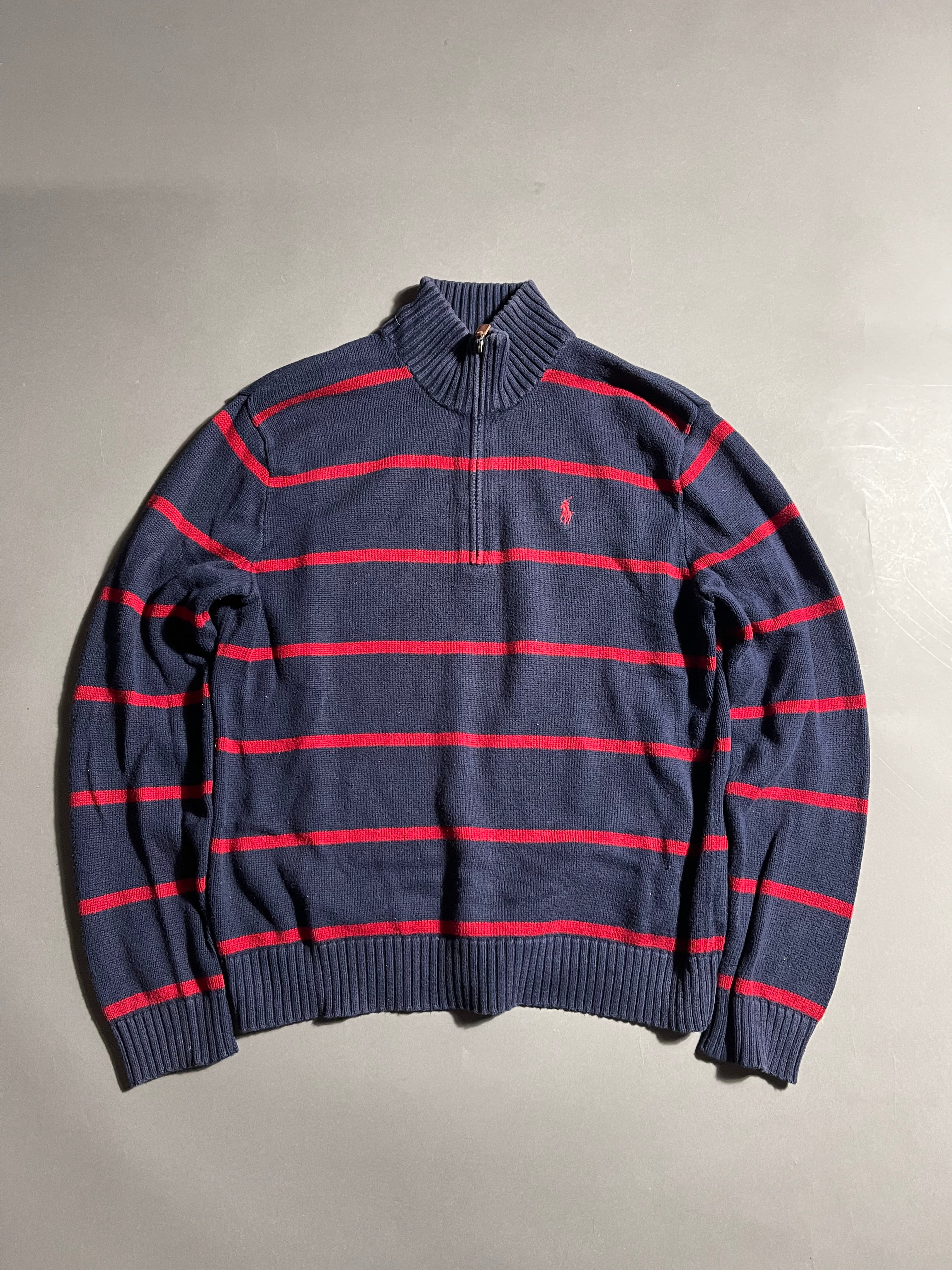 Polo Ralph Lauren Vintage Sweatshirt 1/4 Zip M Mens
