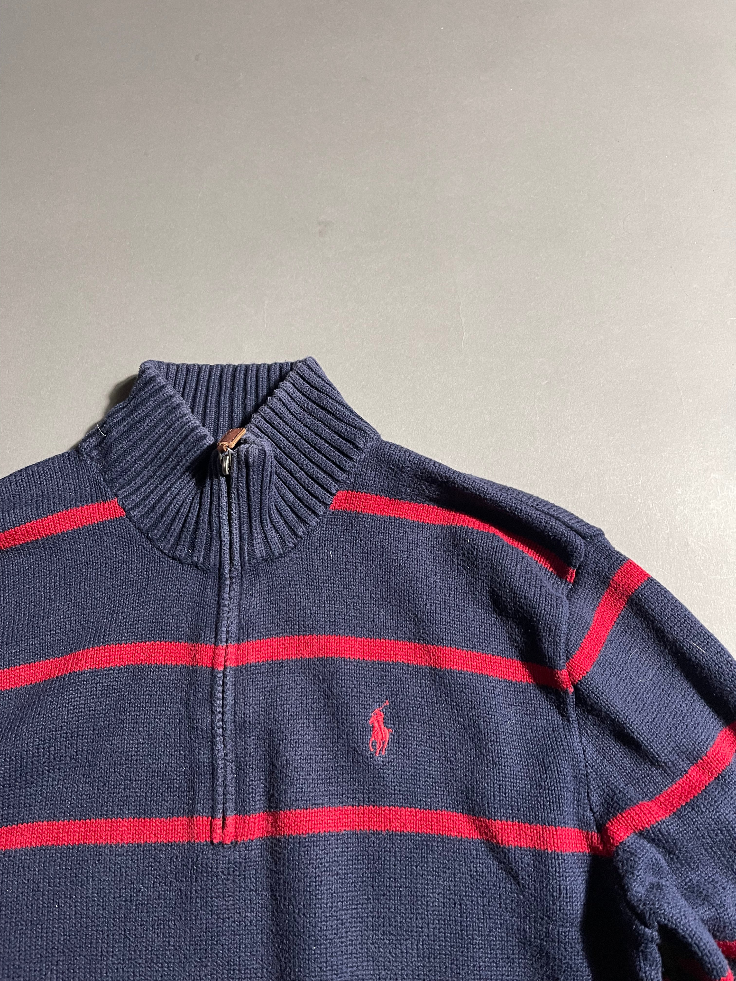 Polo Ralph Lauren Vintage Sweatshirt 1/4 Zip M Mens