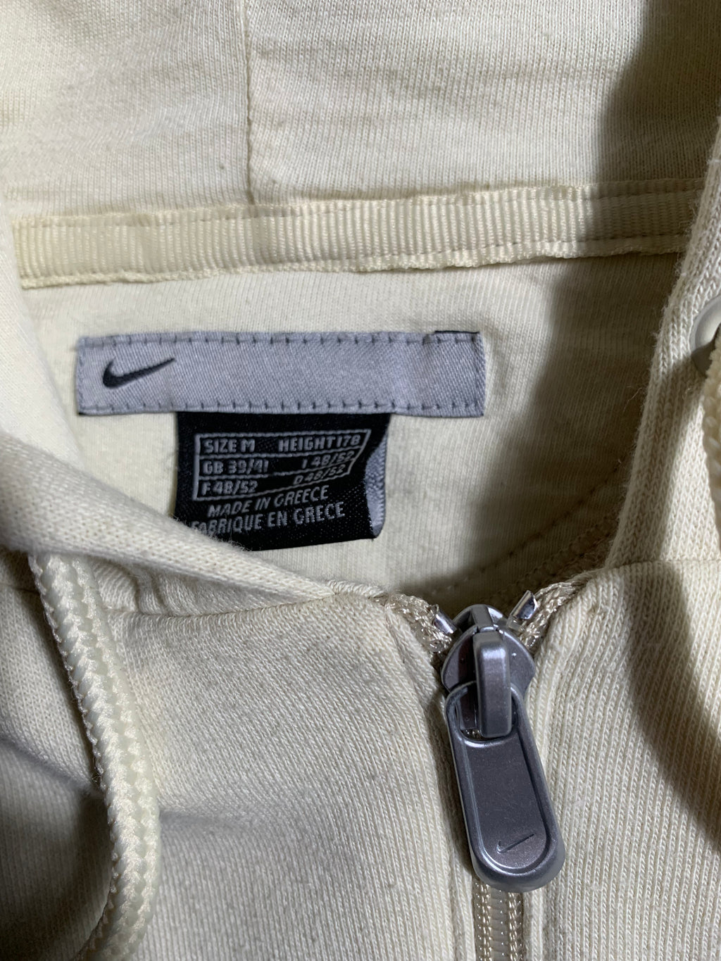 Nike Vintage Y2K Zip Hoodie M Mens