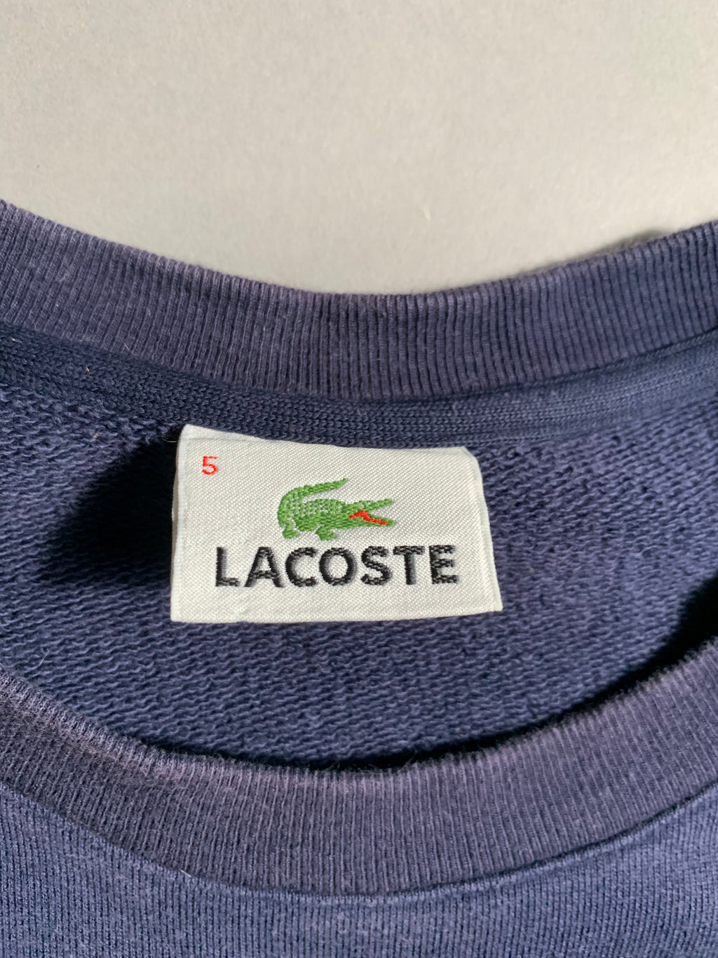 Lacoste Vintage Y2K Sweatshirt Knit M Mens