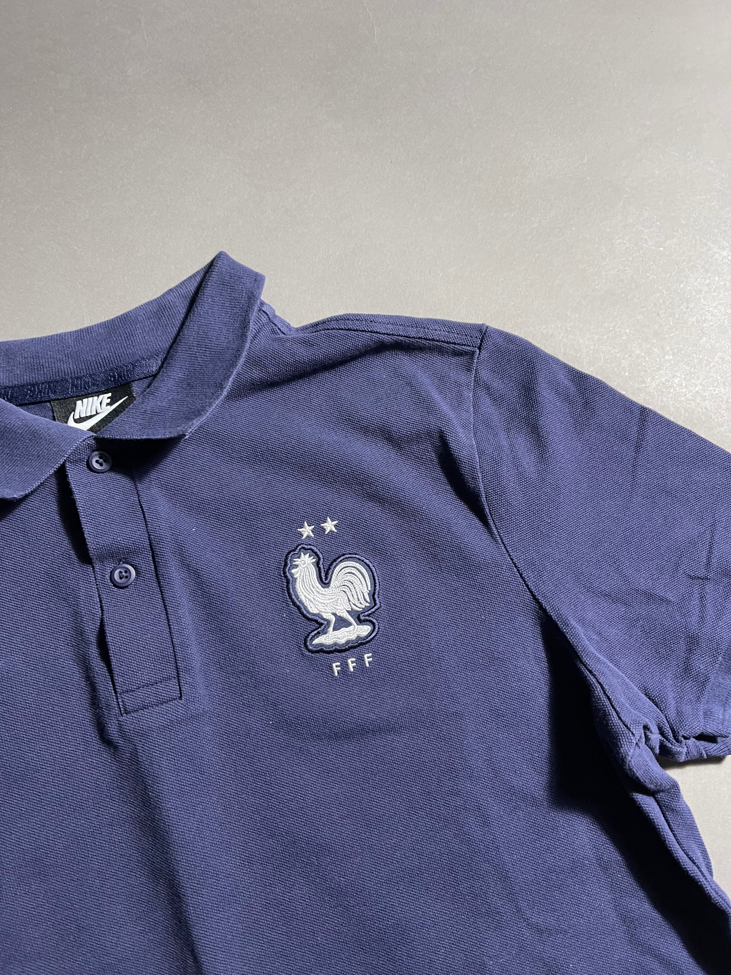 Nike x France Vintage Y2K Polo Shirt M Mens