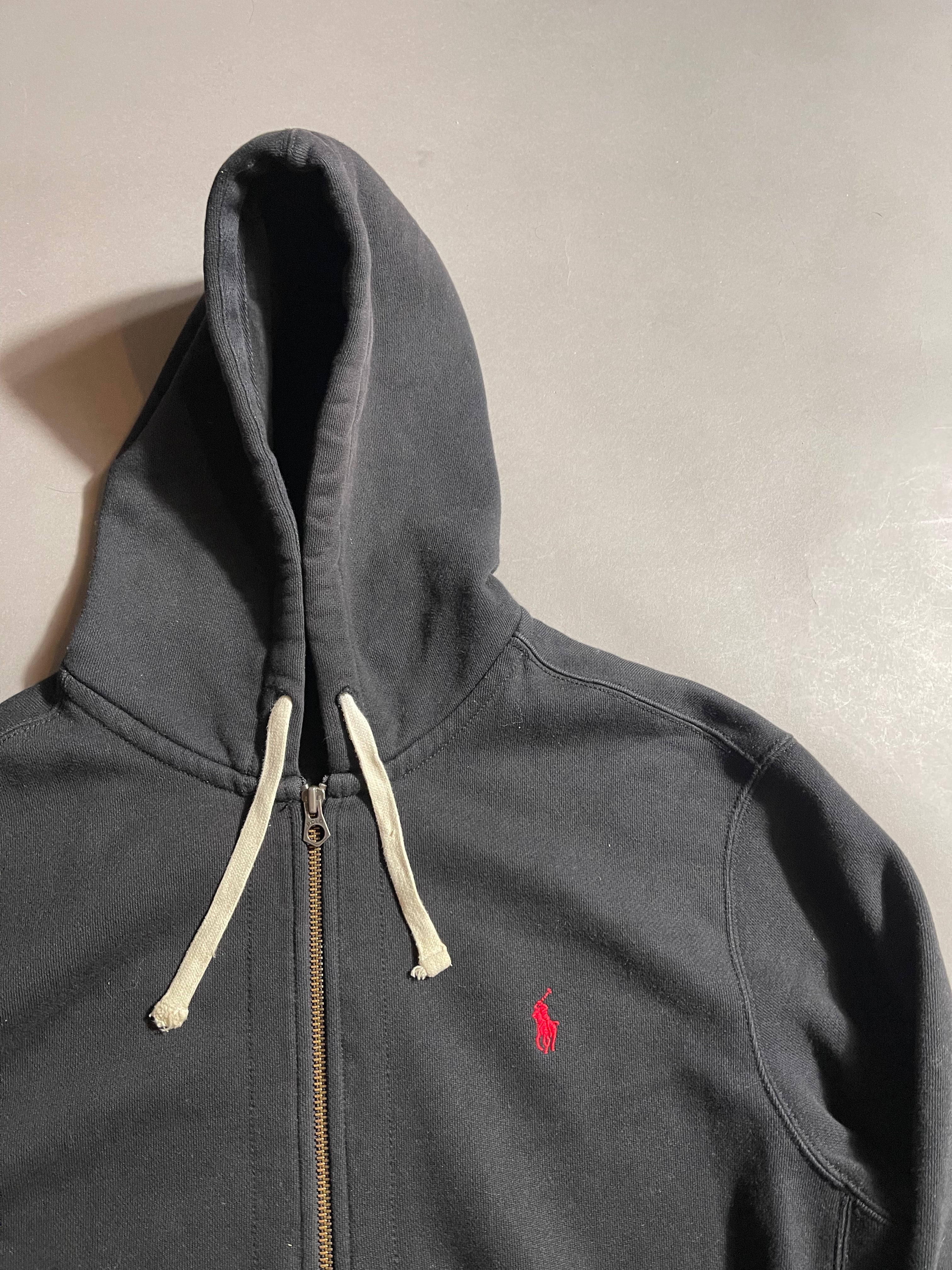 Polo Ralph Lauren Vintage Y2K Zip Hoodie L Mens