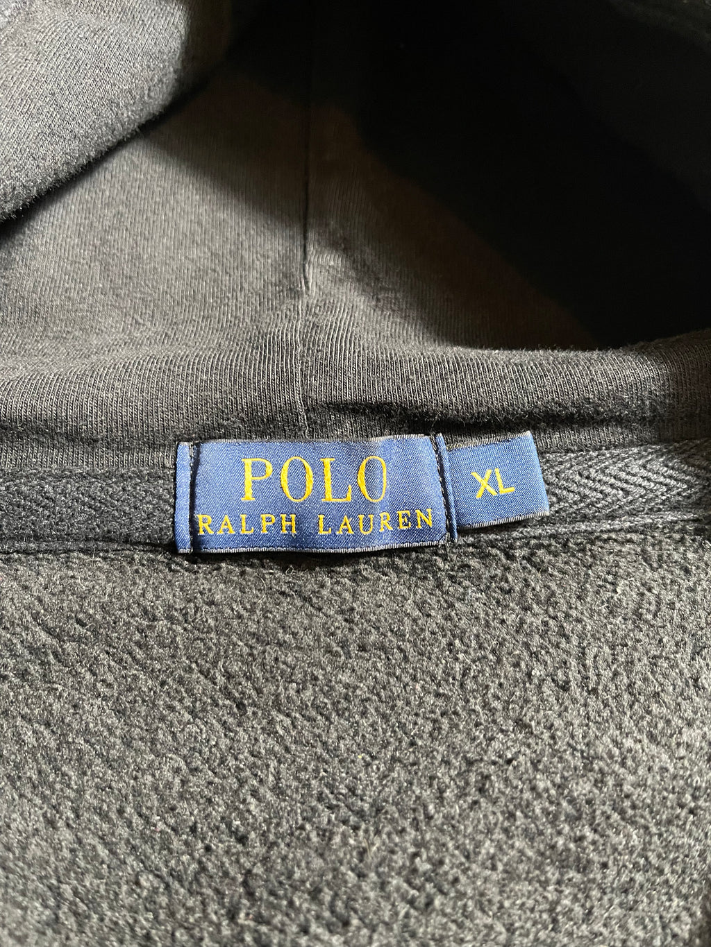 Polo Ralph Lauren Vintage Y2K Zip Hoodie L Mens
