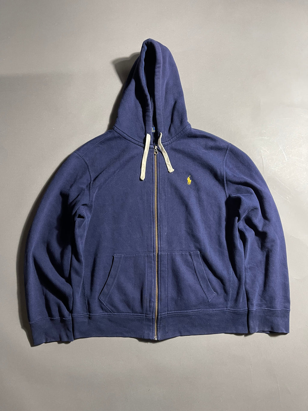 Polo Ralph Lauren Vintage Y2K Zip Hoodie L Mens