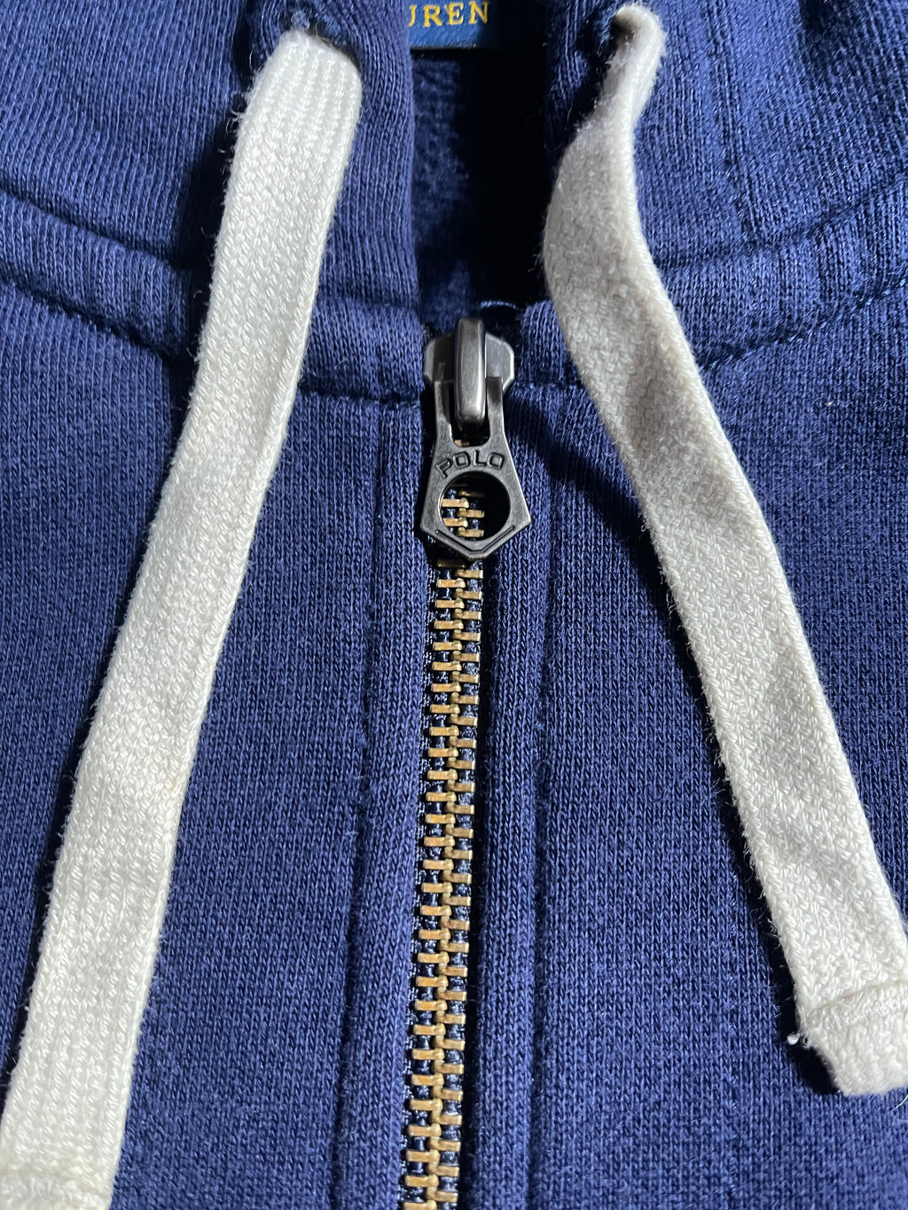 Polo Ralph Lauren Vintage Y2K Zip Hoodie L Mens