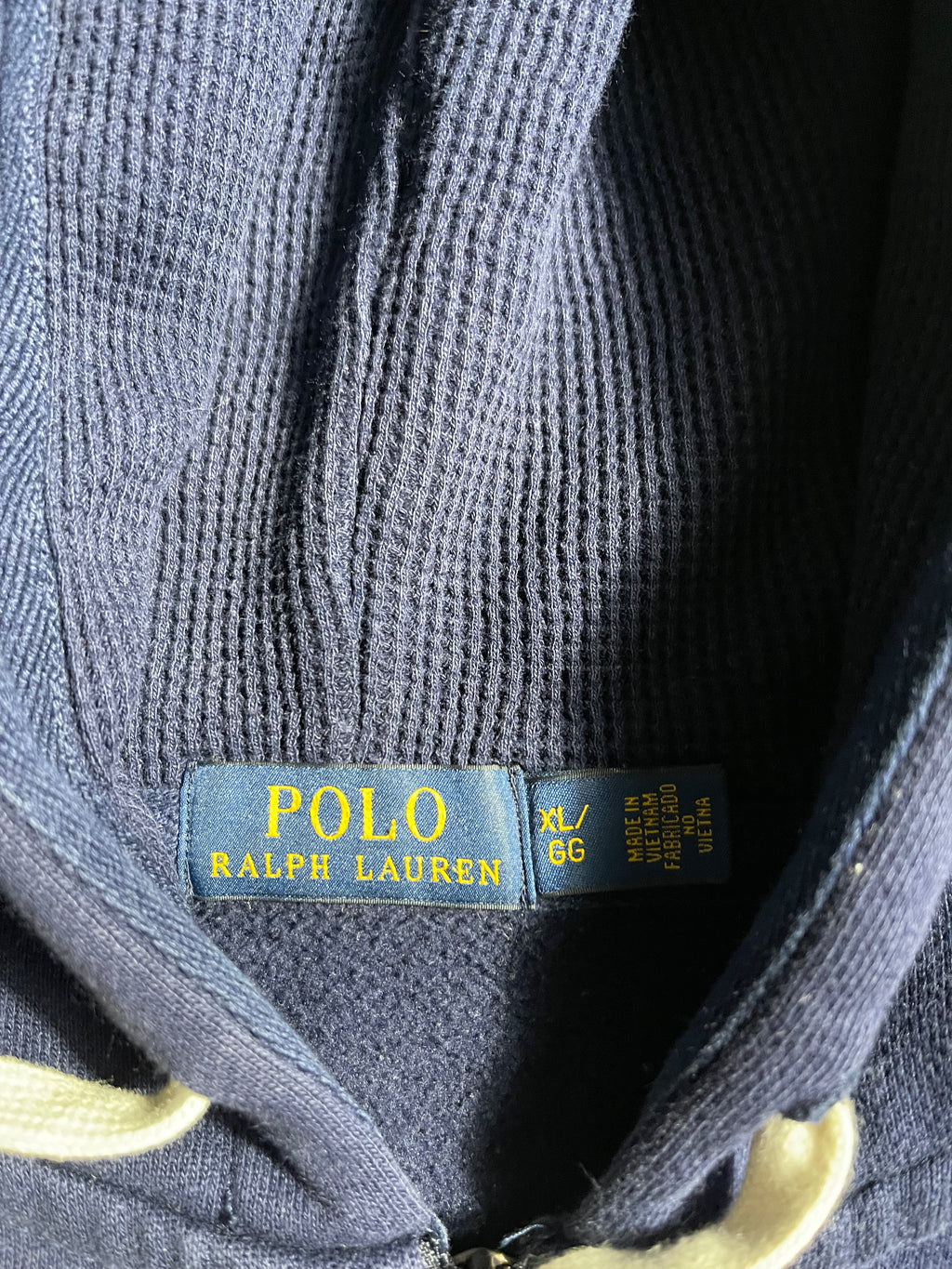 Polo Ralph Lauren Vintage Y2K Zip Hoodie L Mens