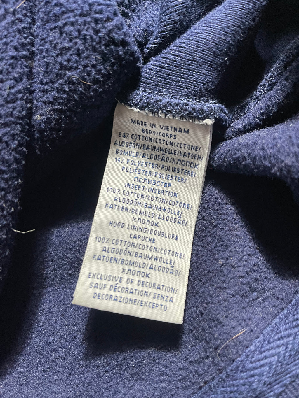 Polo Ralph Lauren Vintage Y2K Zip Hoodie L Mens
