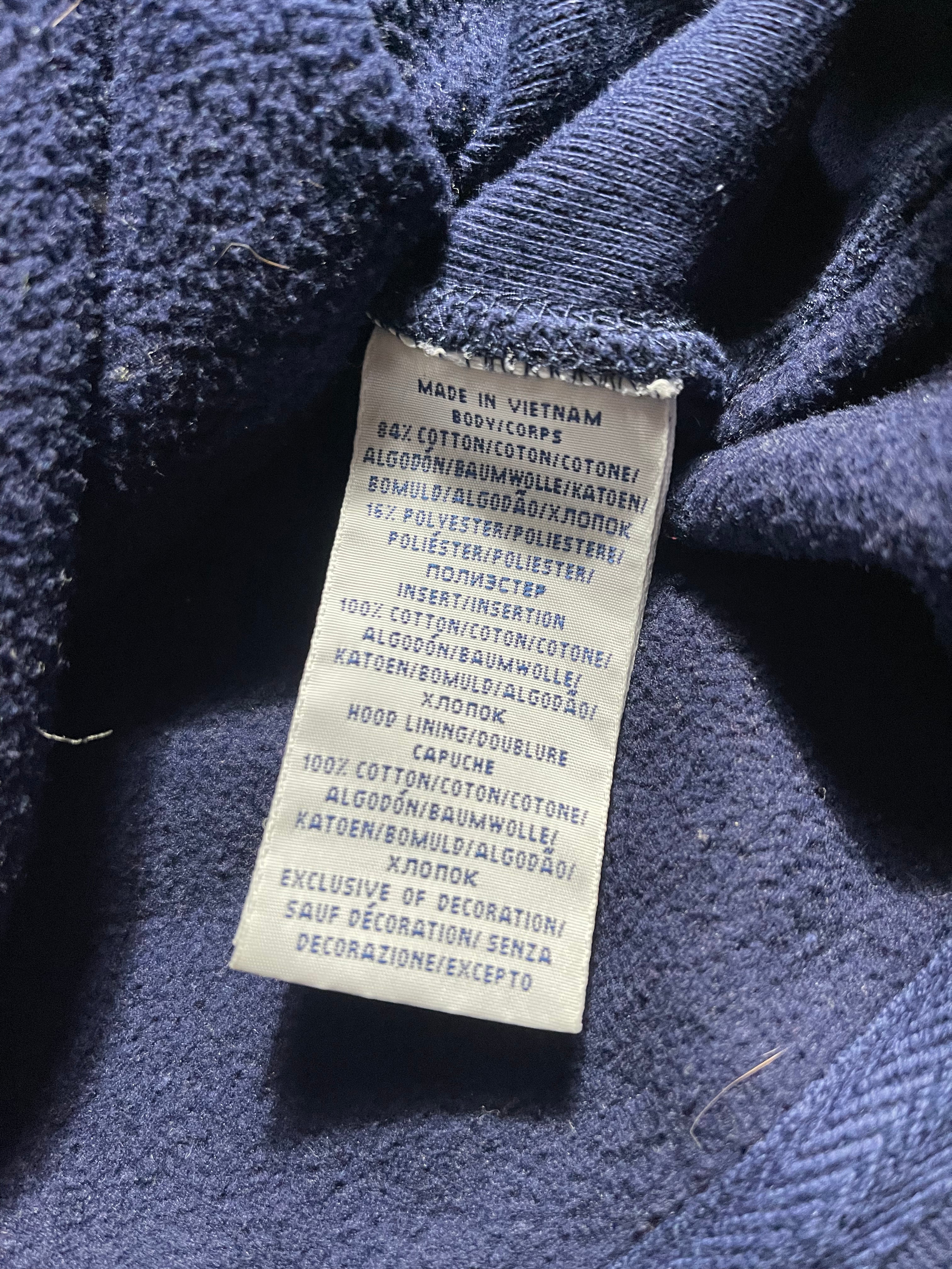 Polo Ralph Lauren Vintage Y2K Zip Hoodie L Mens