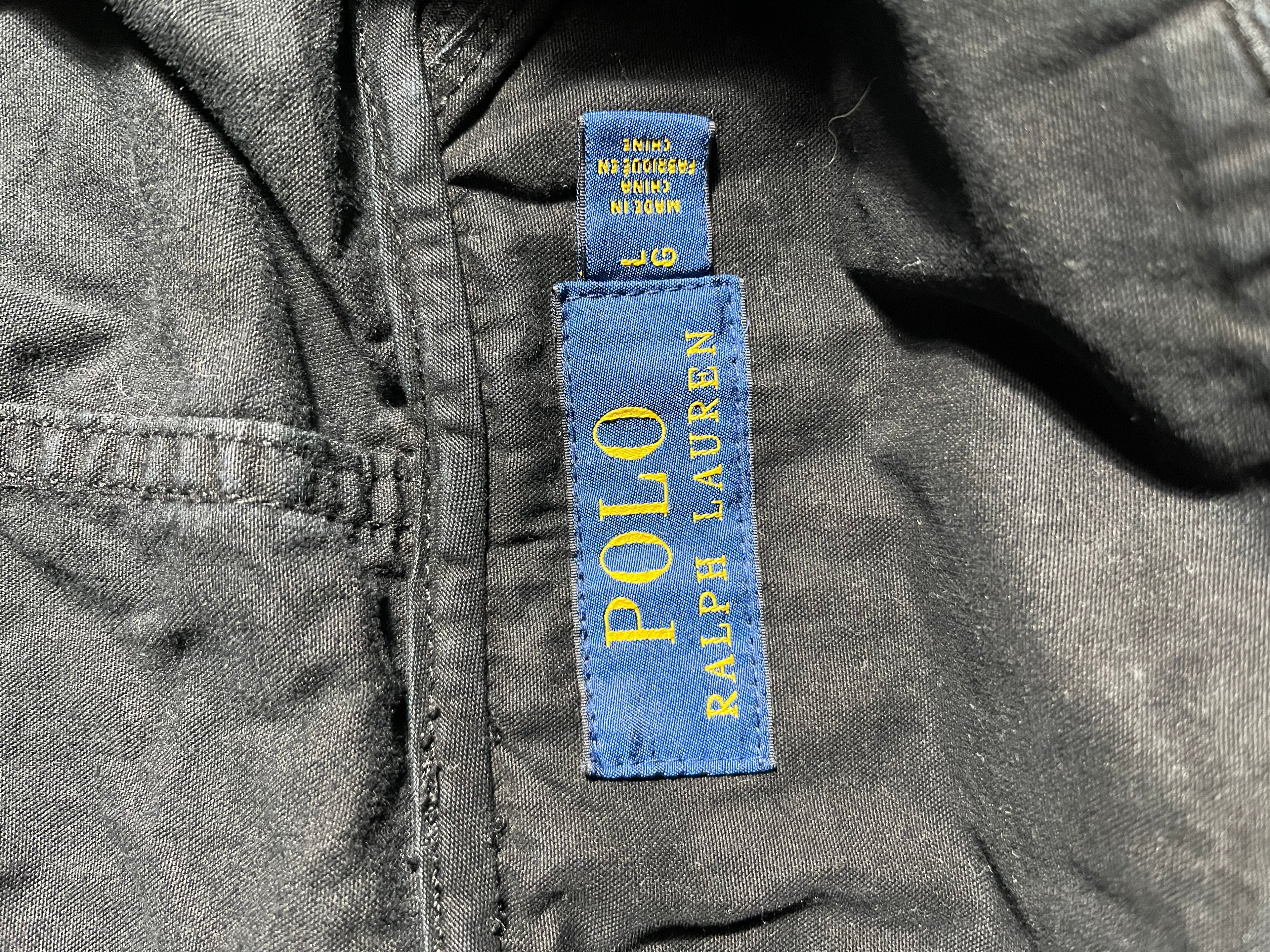 Polo Ralph Lauren Vintage Y2K Utility Military Style Jacket M Mens