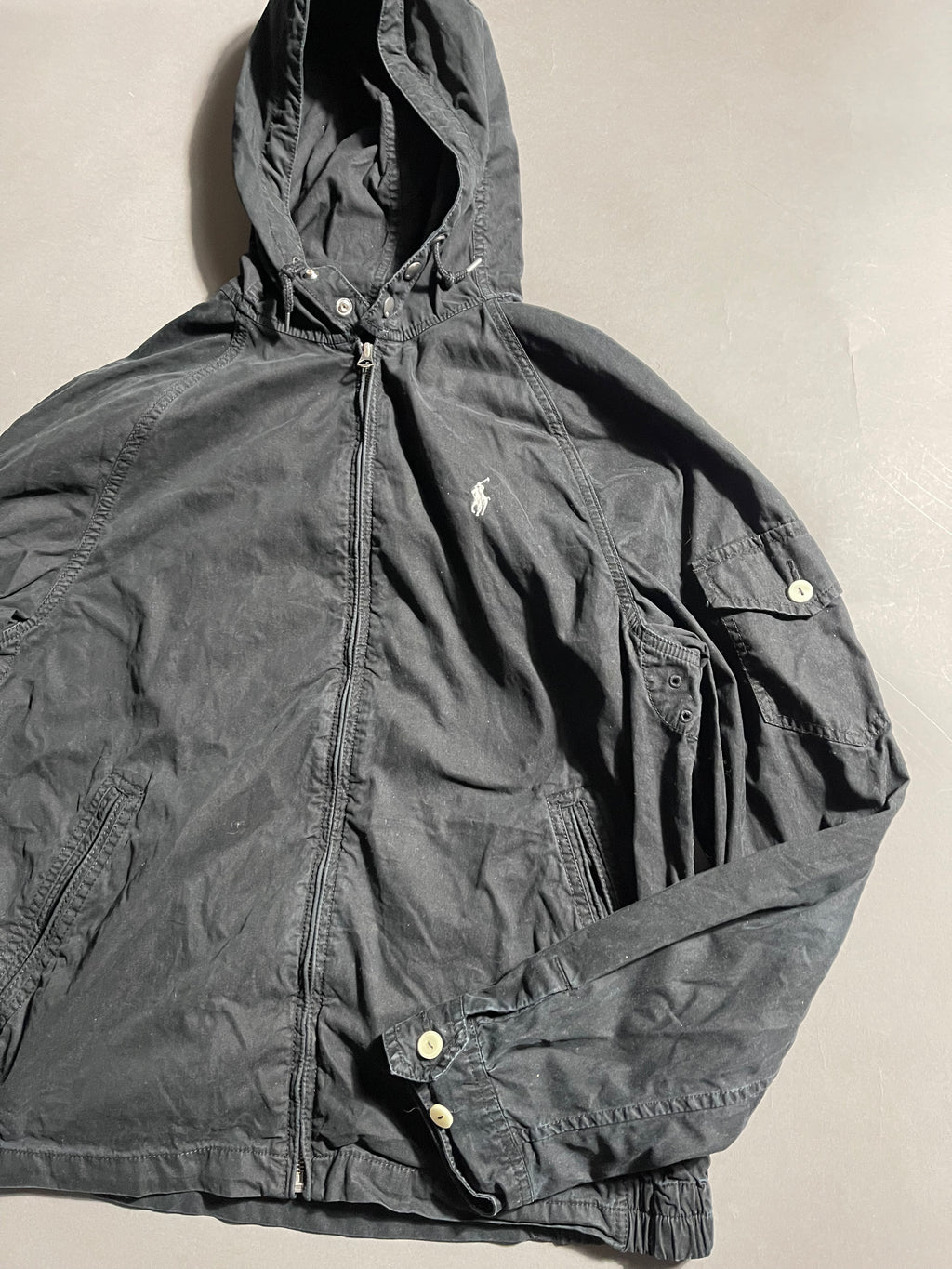Polo Ralph Lauren Vintage Y2K Utility Military Style Jacket M Mens