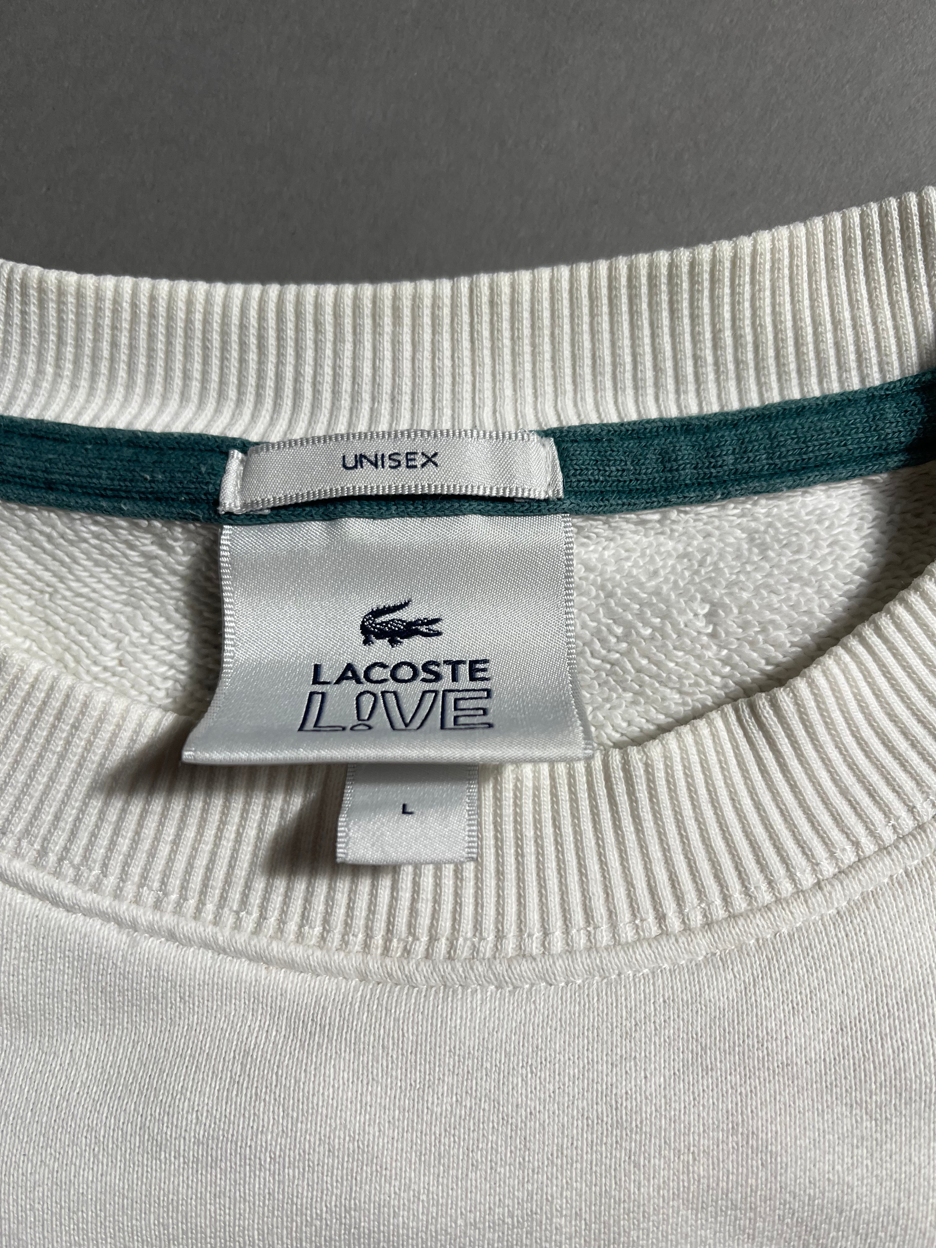 Lacoste Vintage Y2K Sweatshirt Knit M Unisex