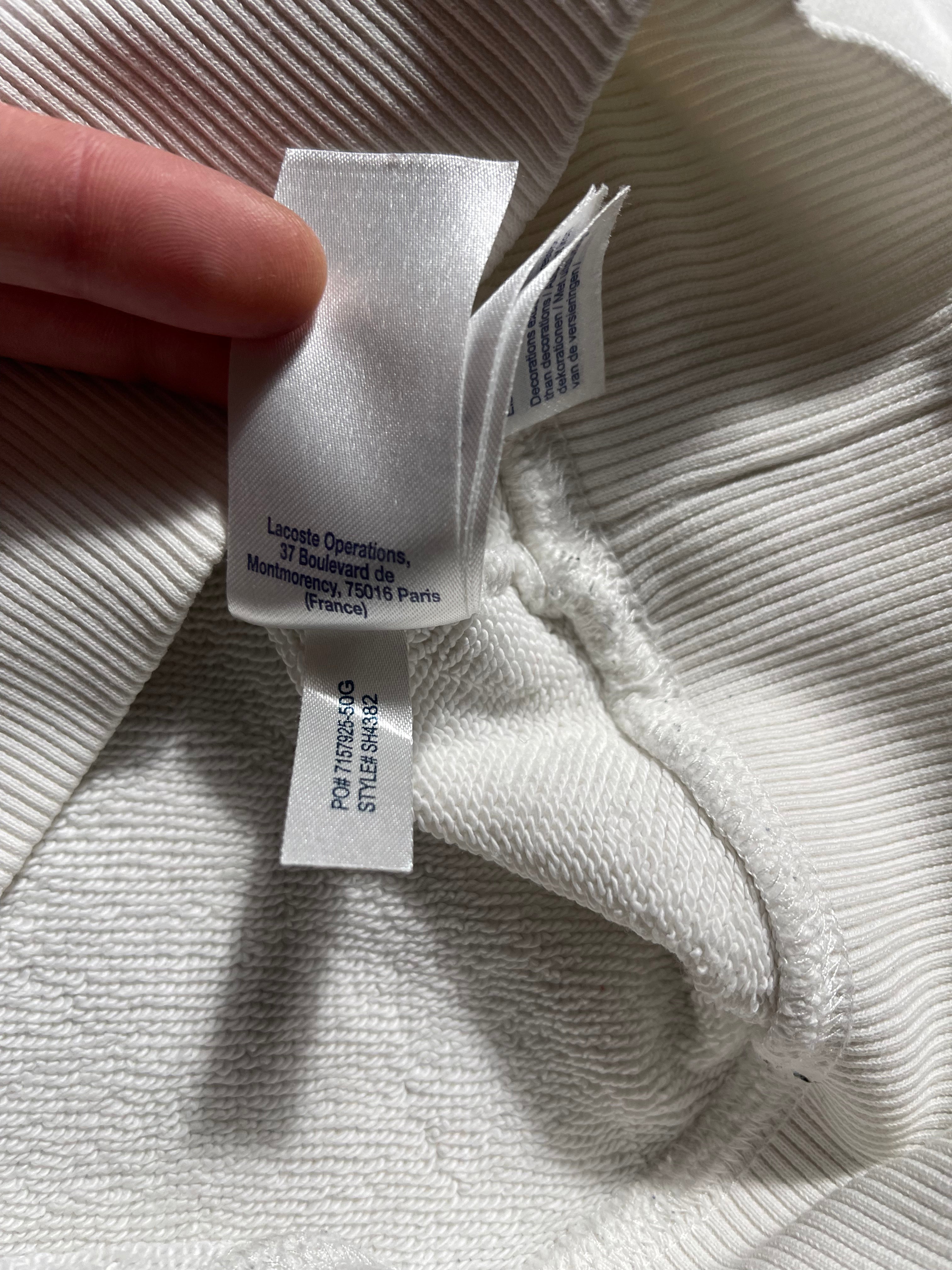 Lacoste Vintage Y2K Sweatshirt Knit M Unisex