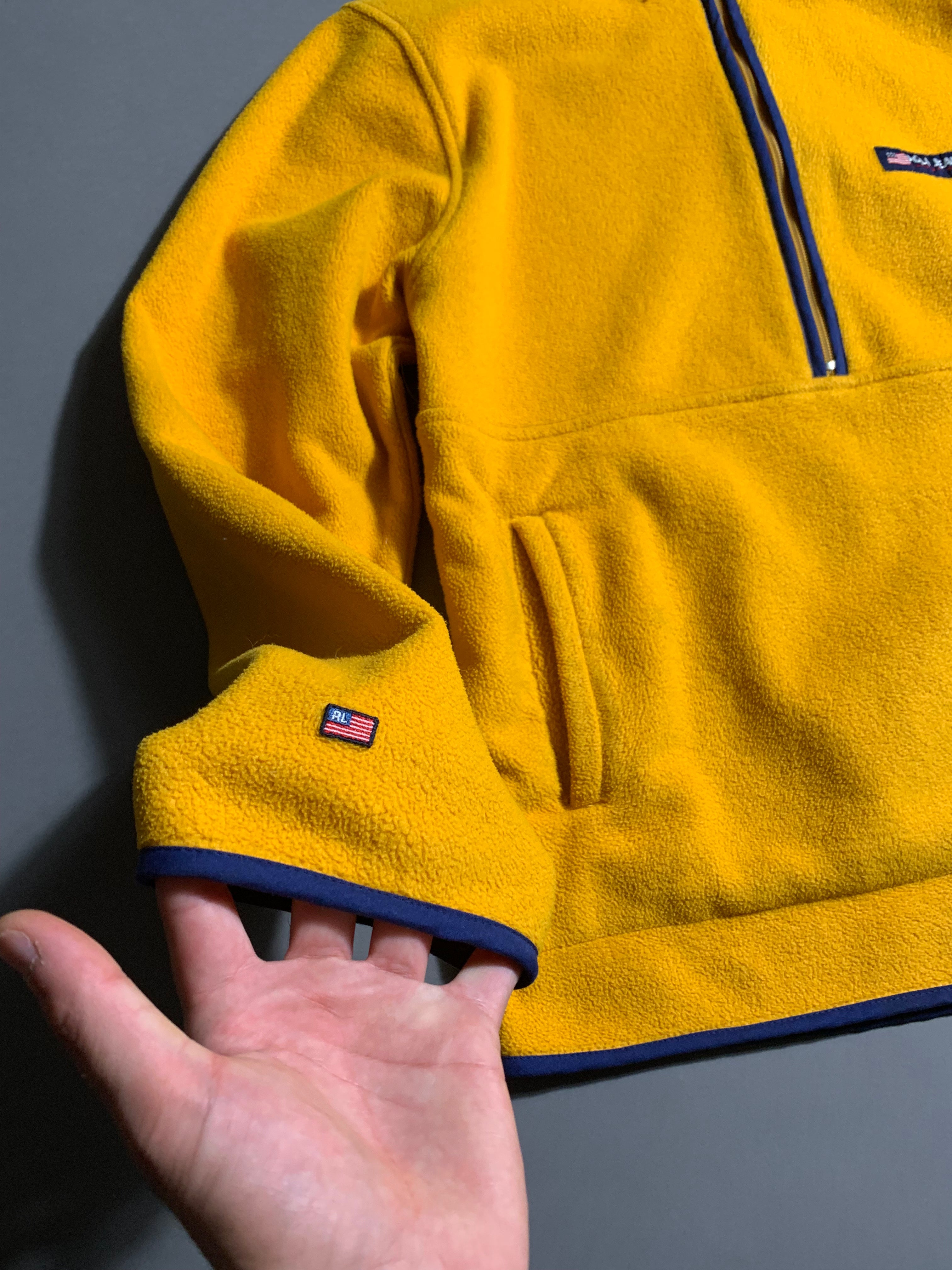 Polo Ralph Lauren Vintage Y2K Fleece Jacket S Mens