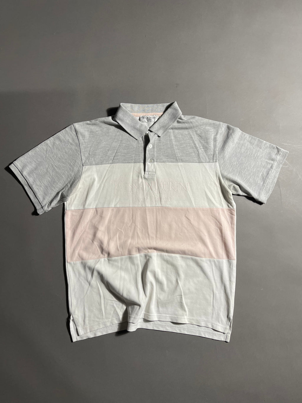 Yves Saint Laurent Y2K Polo Shirt L Mens
