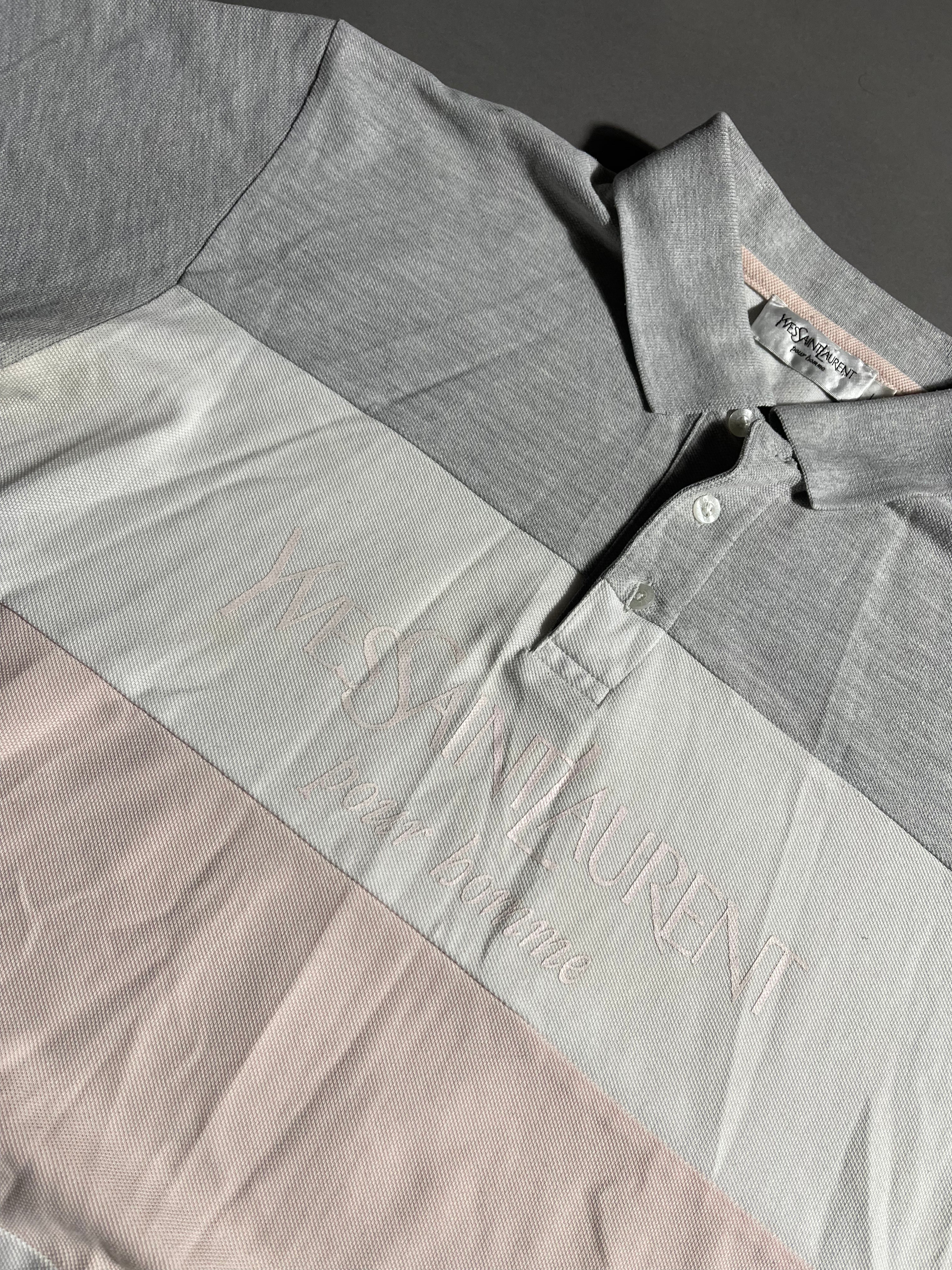 Yves Saint Laurent Y2K Polo Shirt L Mens