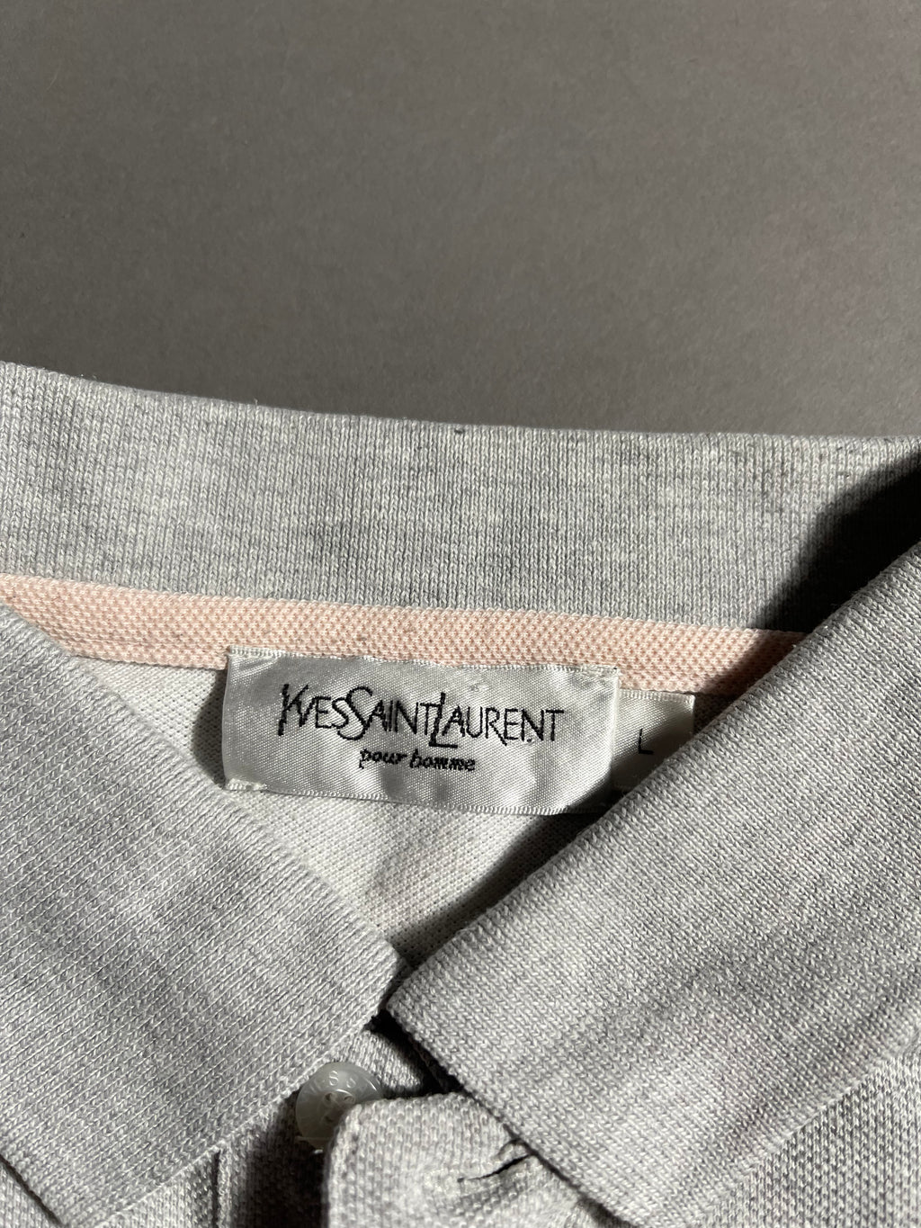 Yves Saint Laurent Y2K Polo Shirt L Mens