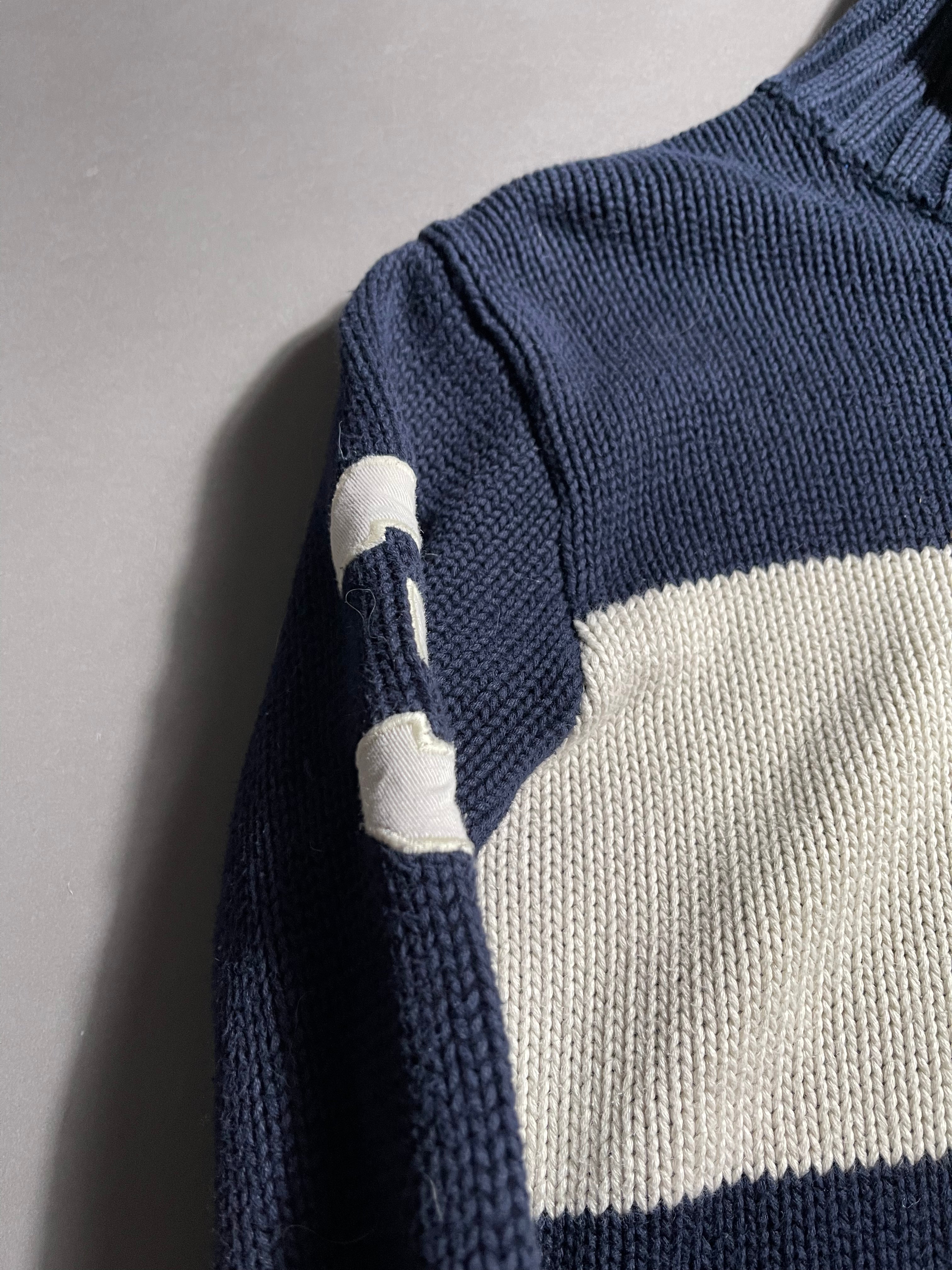 Polo Ralph Lauren Vintage Y2K Knit Sweat Jacket L Mens
