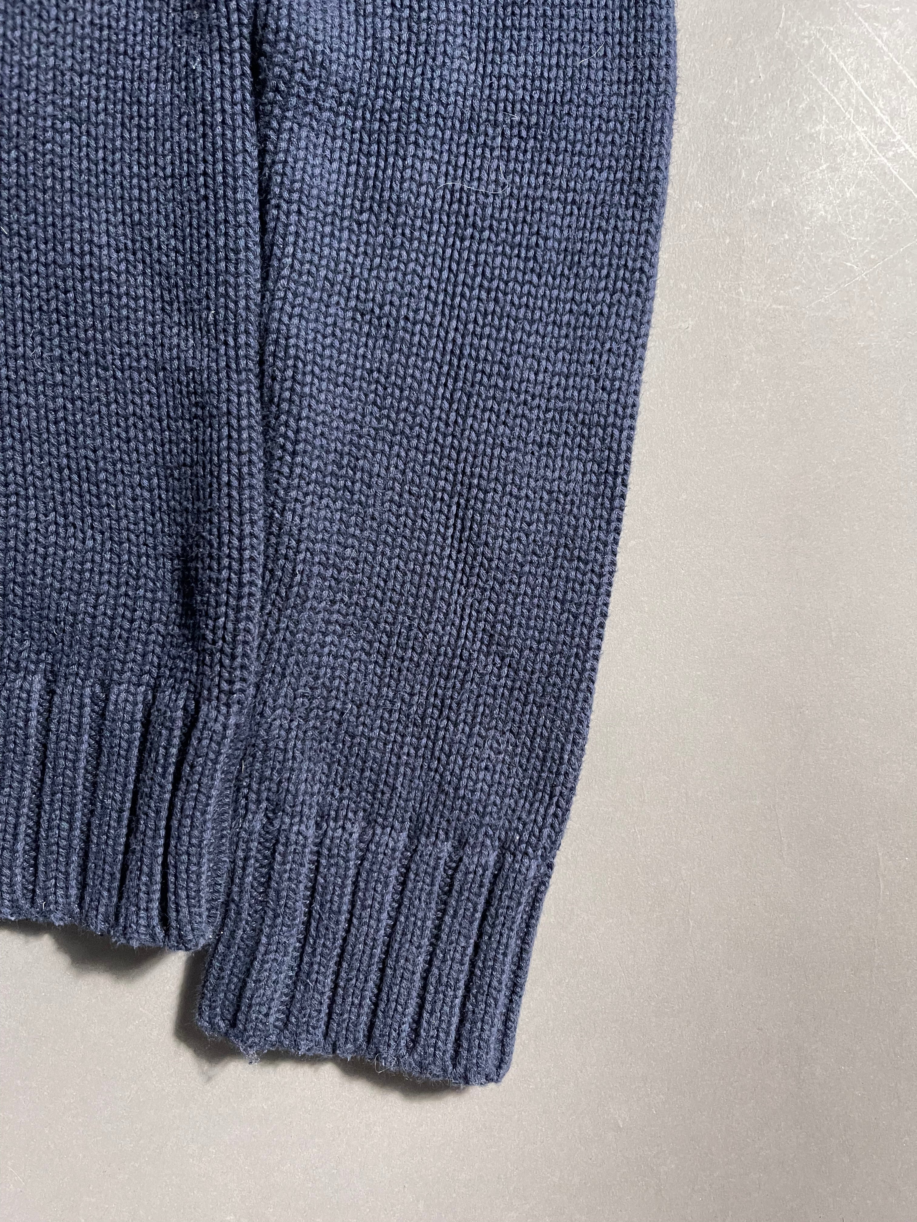 Polo Ralph Lauren Vintage Y2K Knit Sweat Jacket L Mens