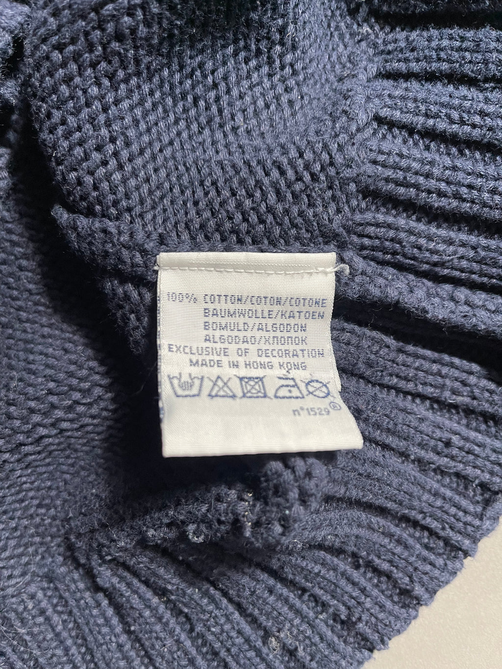 Polo Ralph Lauren Vintage Y2K Knit Sweat Jacket L Mens