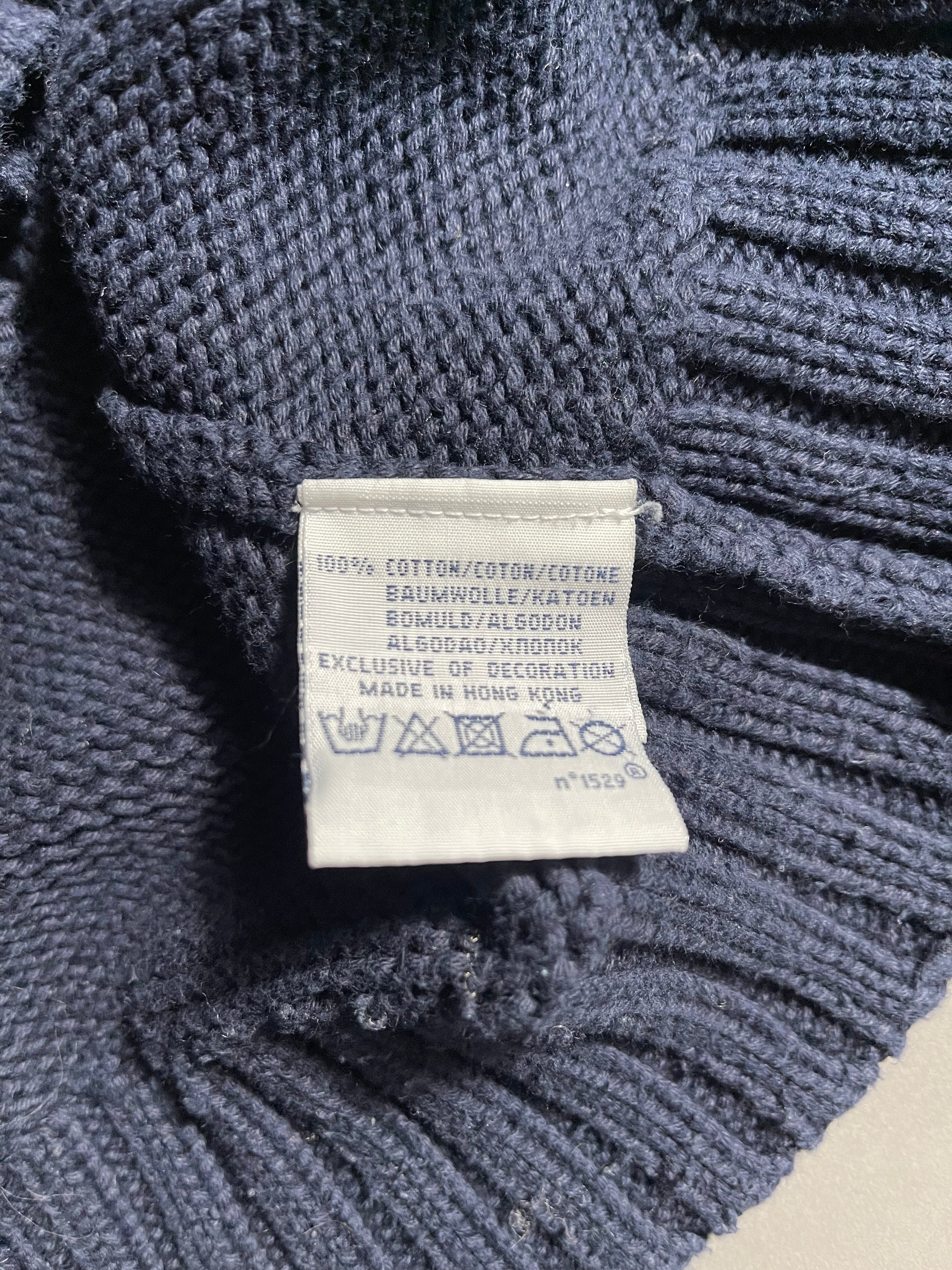 Polo Ralph Lauren Vintage Y2K Knit Sweat Jacket L Mens