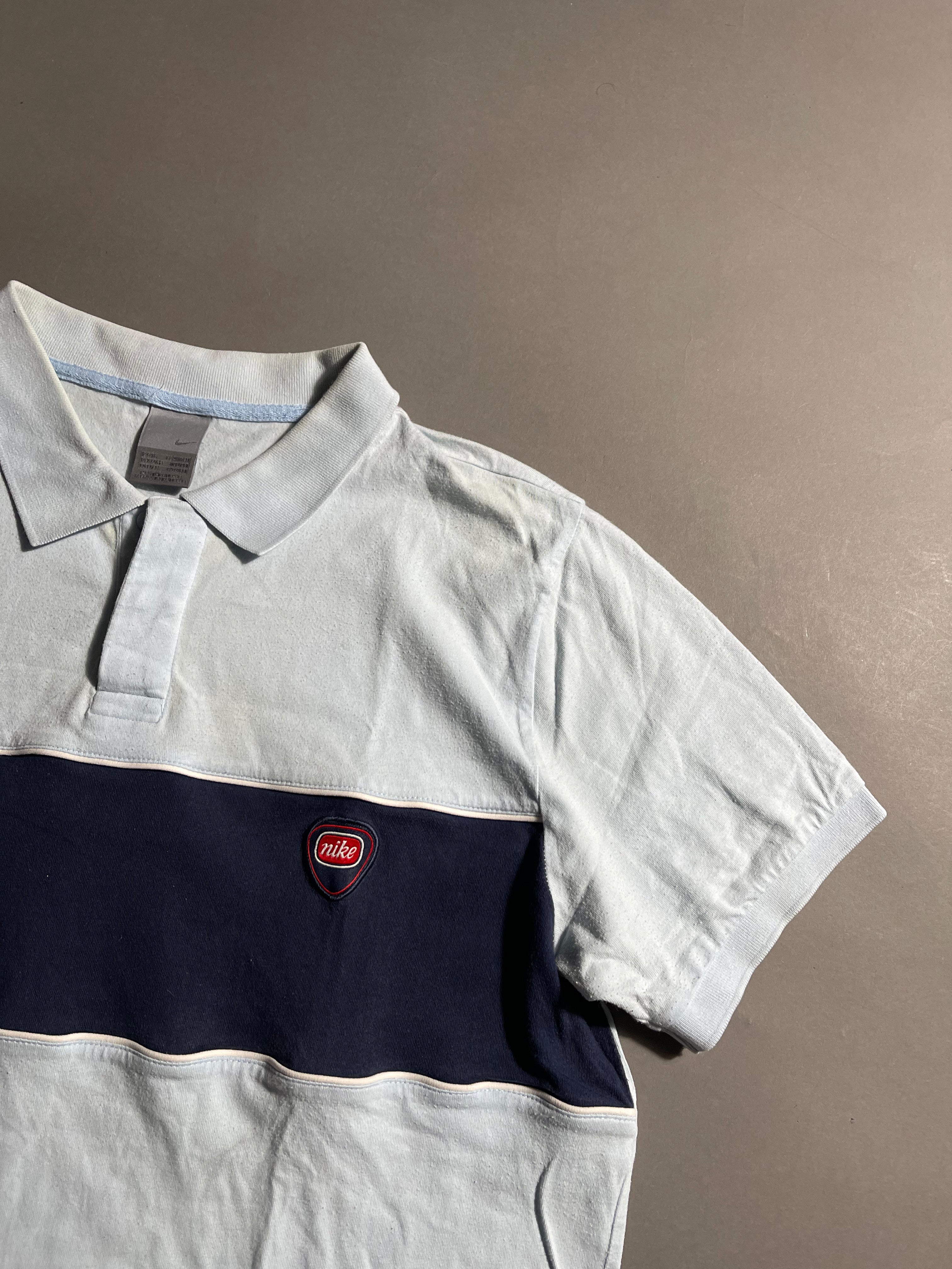 Nike Vintage Y2K Polo Shirt L Mens