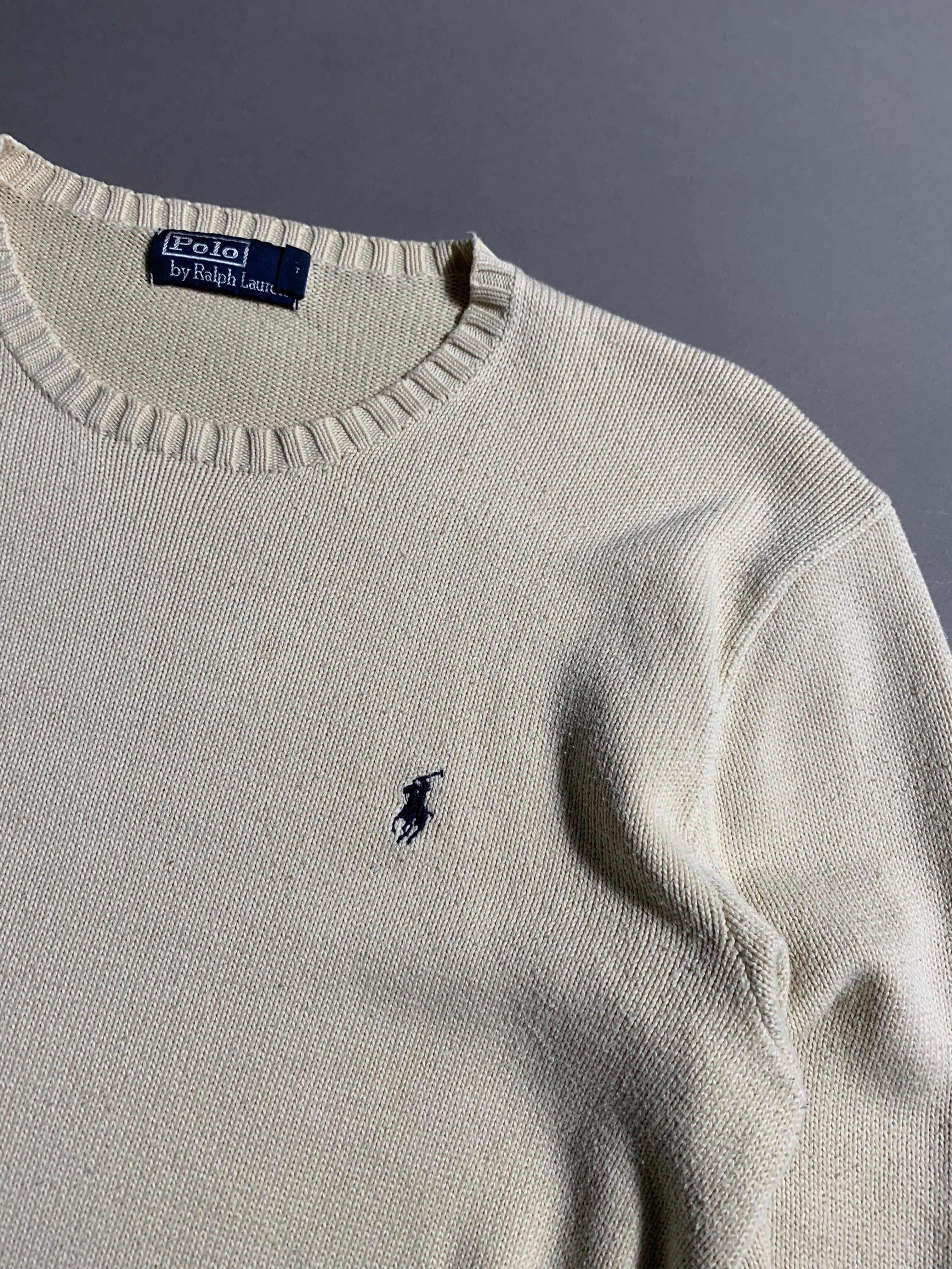 Polo Ralph Lauren Vintage Y2K Sweatshirt Knit M Mens
