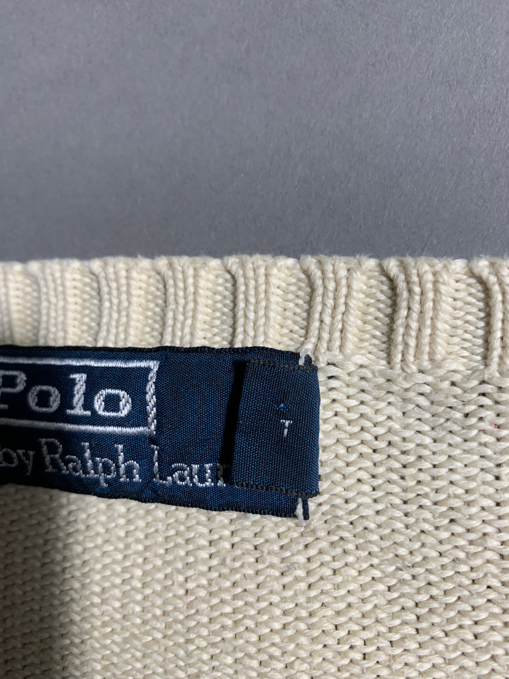 Polo Ralph Lauren Vintage Y2K Sweatshirt Knit M Mens