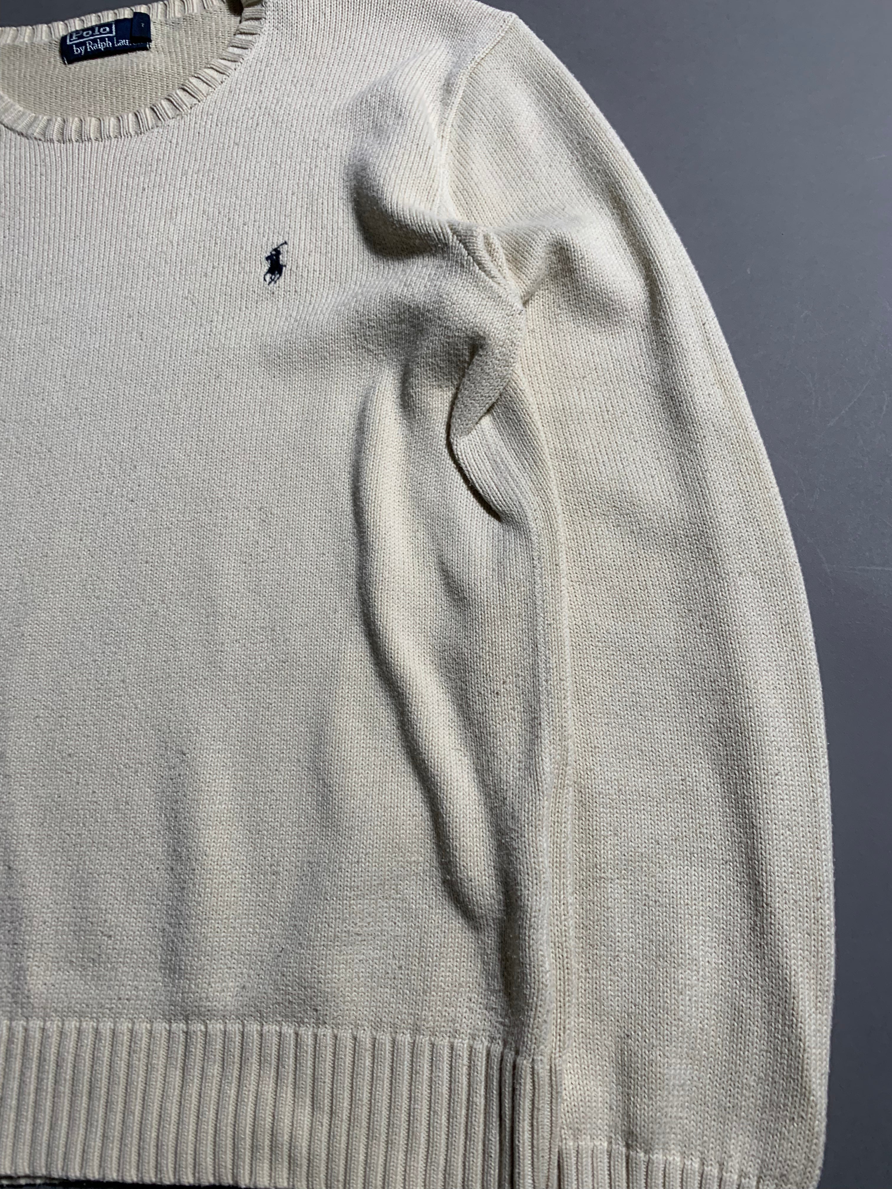 Polo Ralph Lauren Vintage Y2K Sweatshirt Knit M Mens