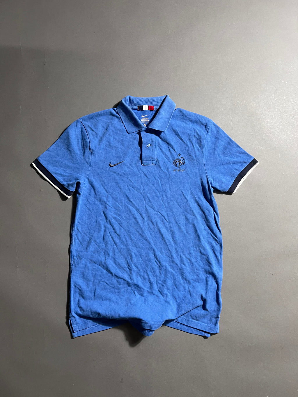 Nike x France Vintage Y2K Polo Shirt M Mens