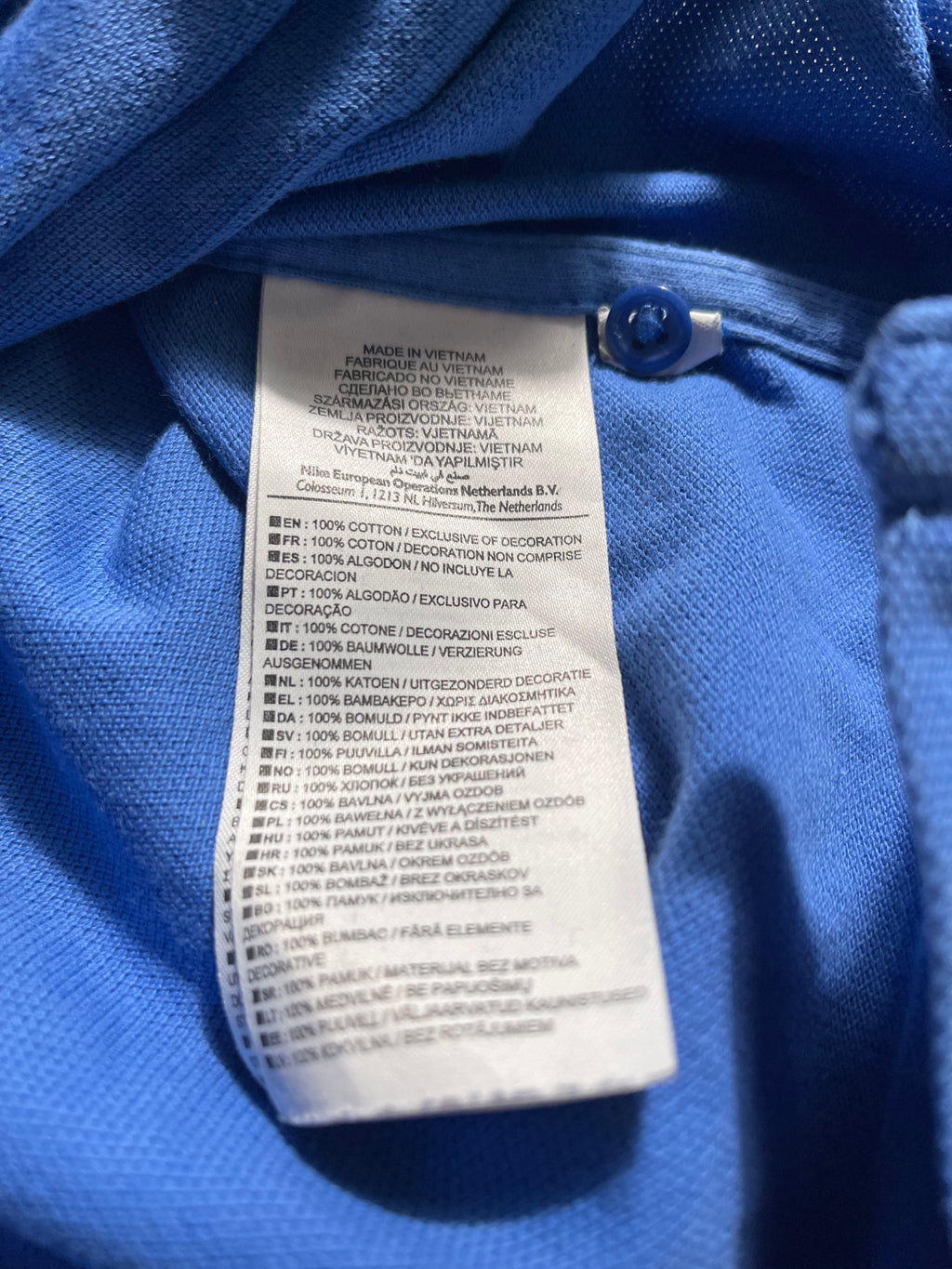 Nike x France Vintage Y2K Polo Shirt M Mens