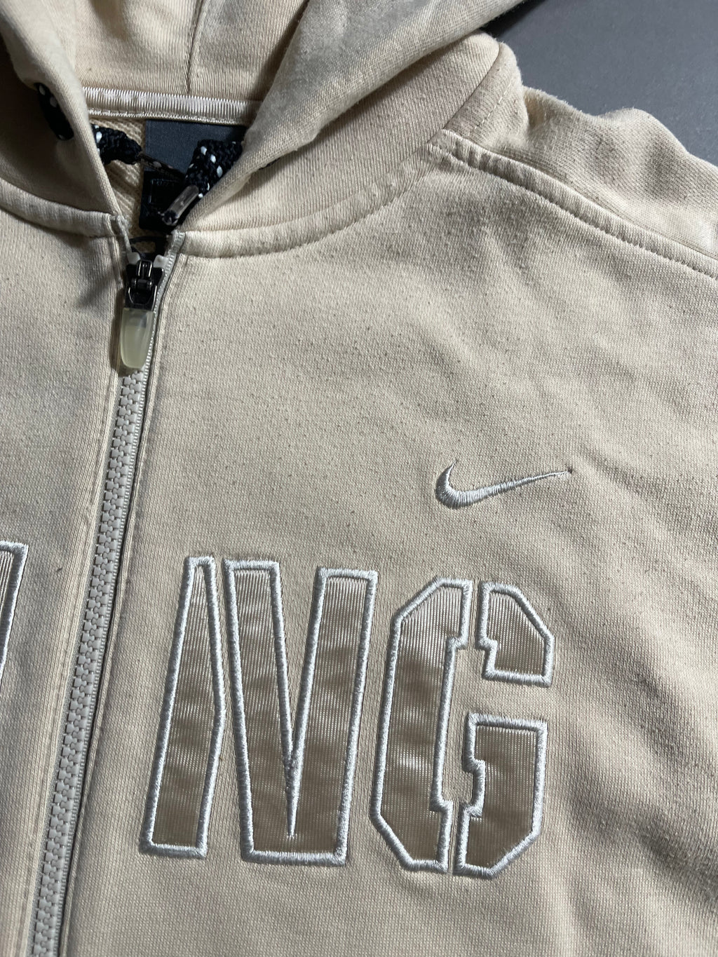 Nike KING Vintage Y2K Zip Hoodie L Mens