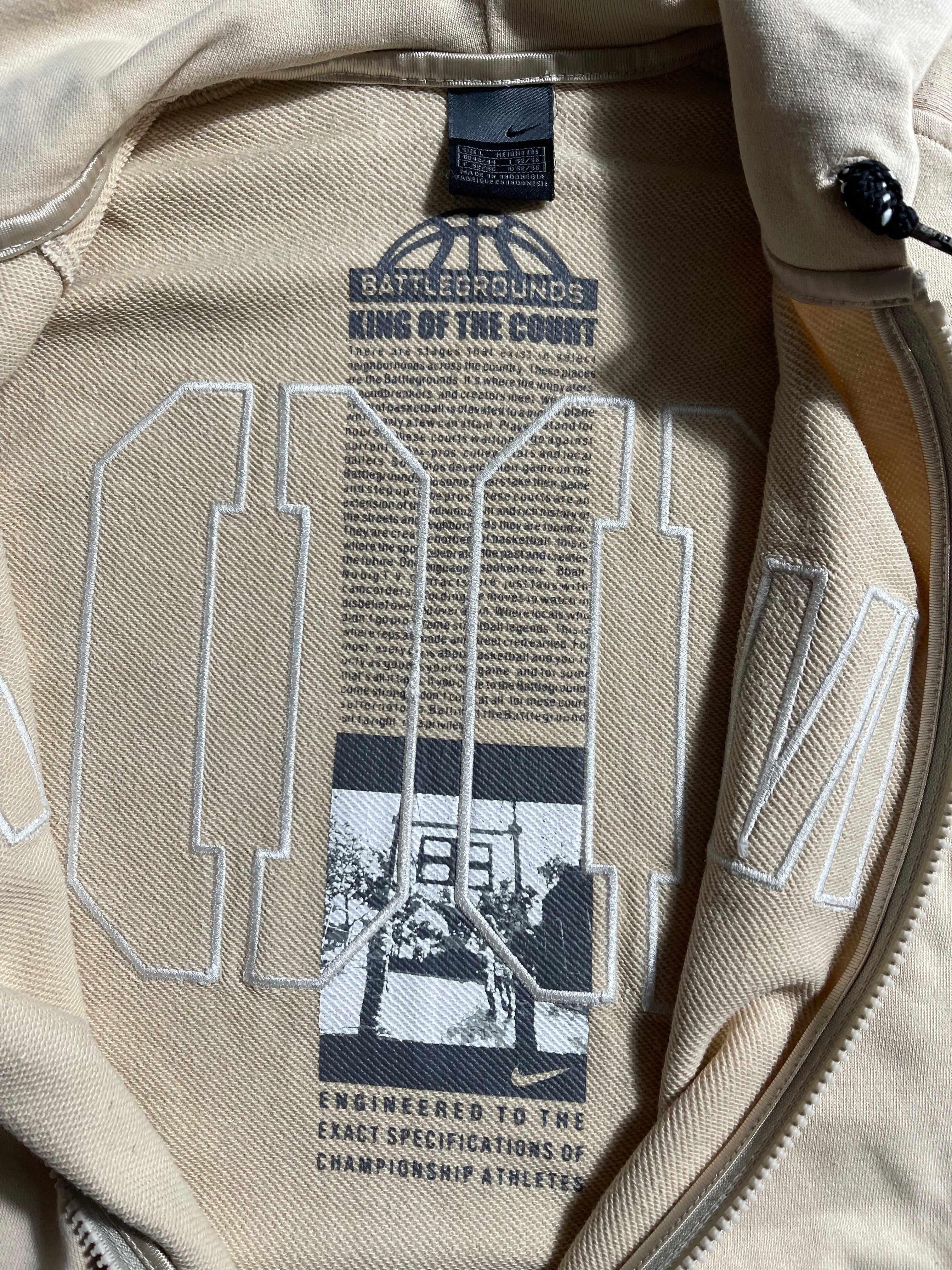 Nike KING Vintage Y2K Zip Hoodie L Mens