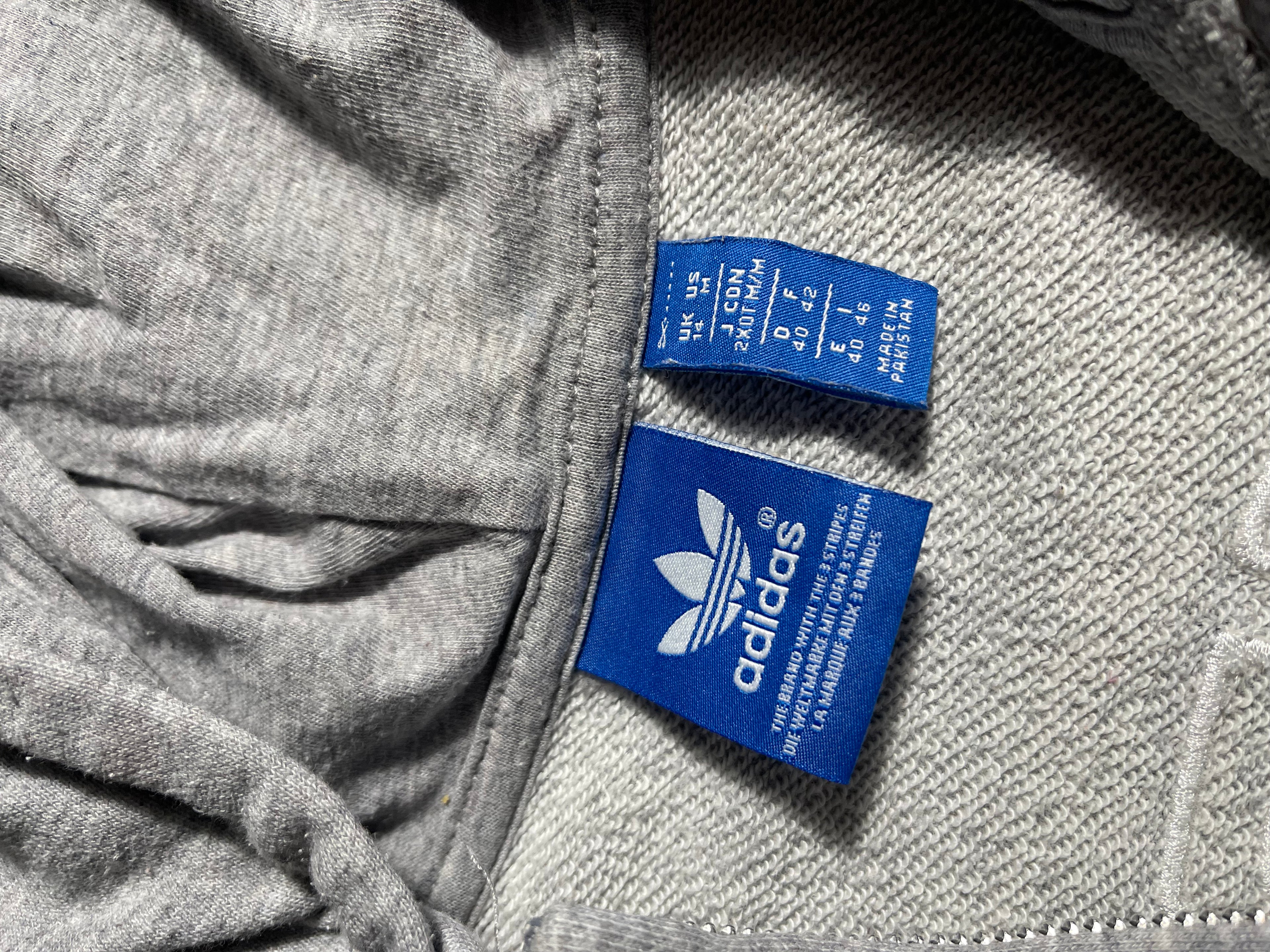 Adidas Vintage Y2K Zip-Hoodie L Womens