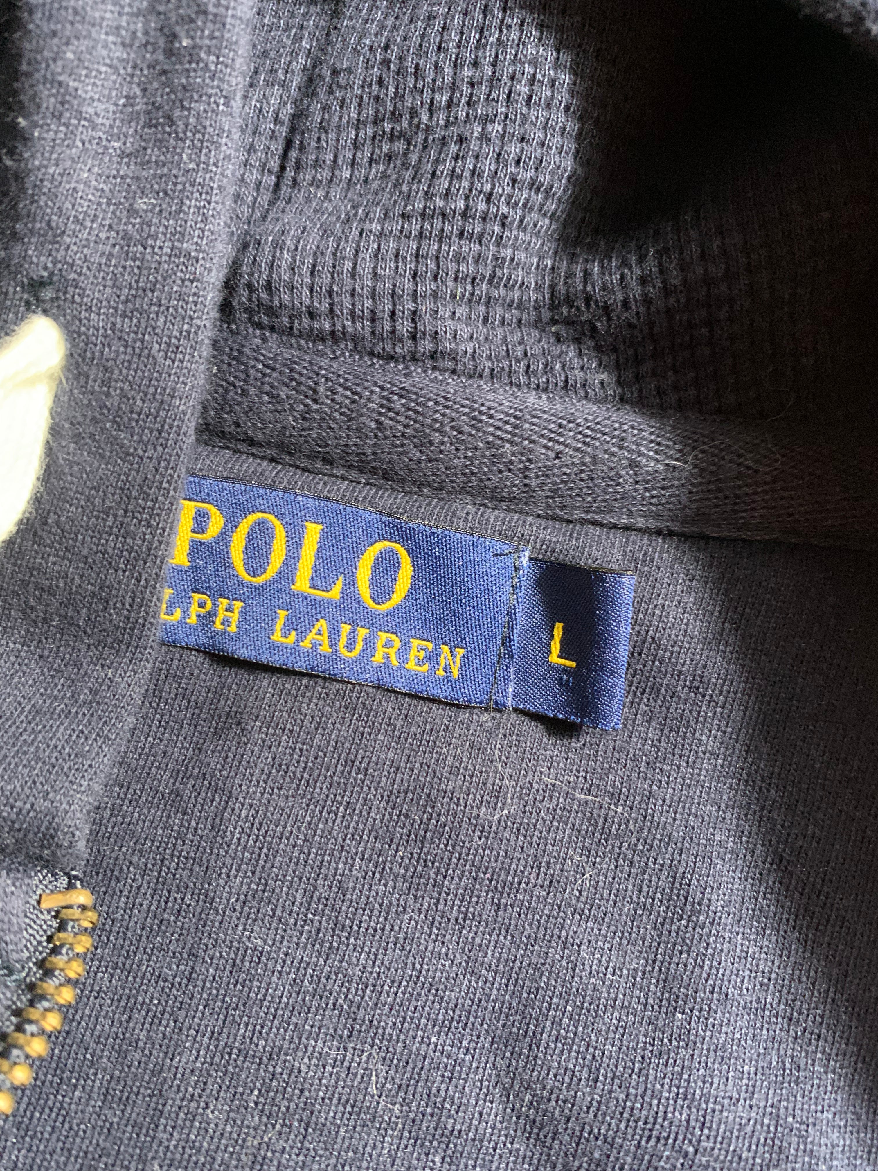 Polo Ralph Lauren Vintage Y2K Zip-Hoodie M Mens