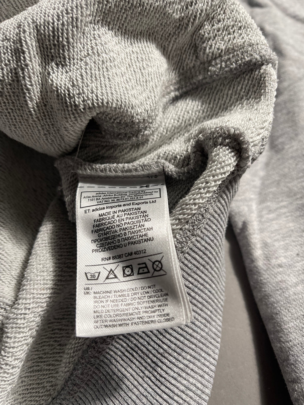 Adidas Vintage Y2K Zip-Hoodie L Womens
