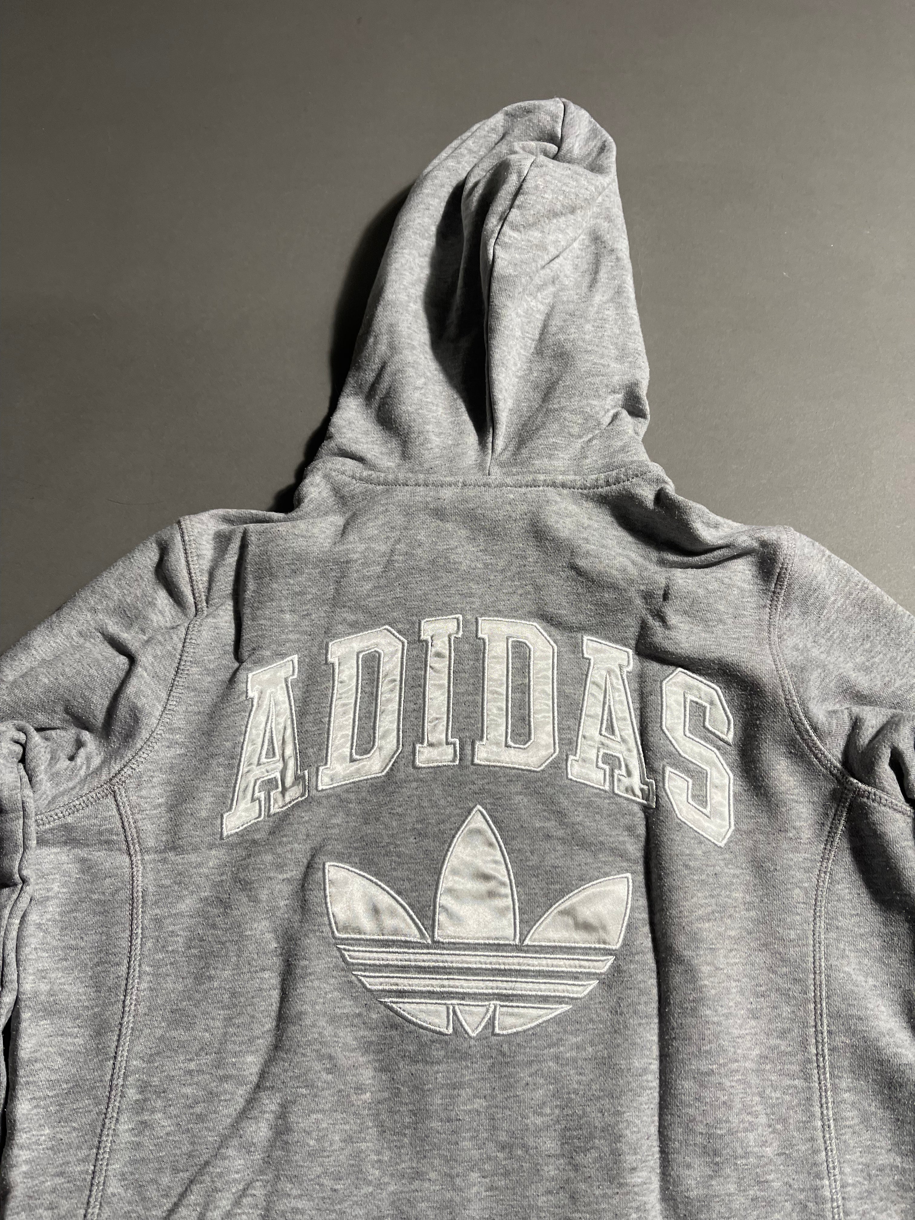 Adidas Vintage Y2K Zip-Hoodie L Womens