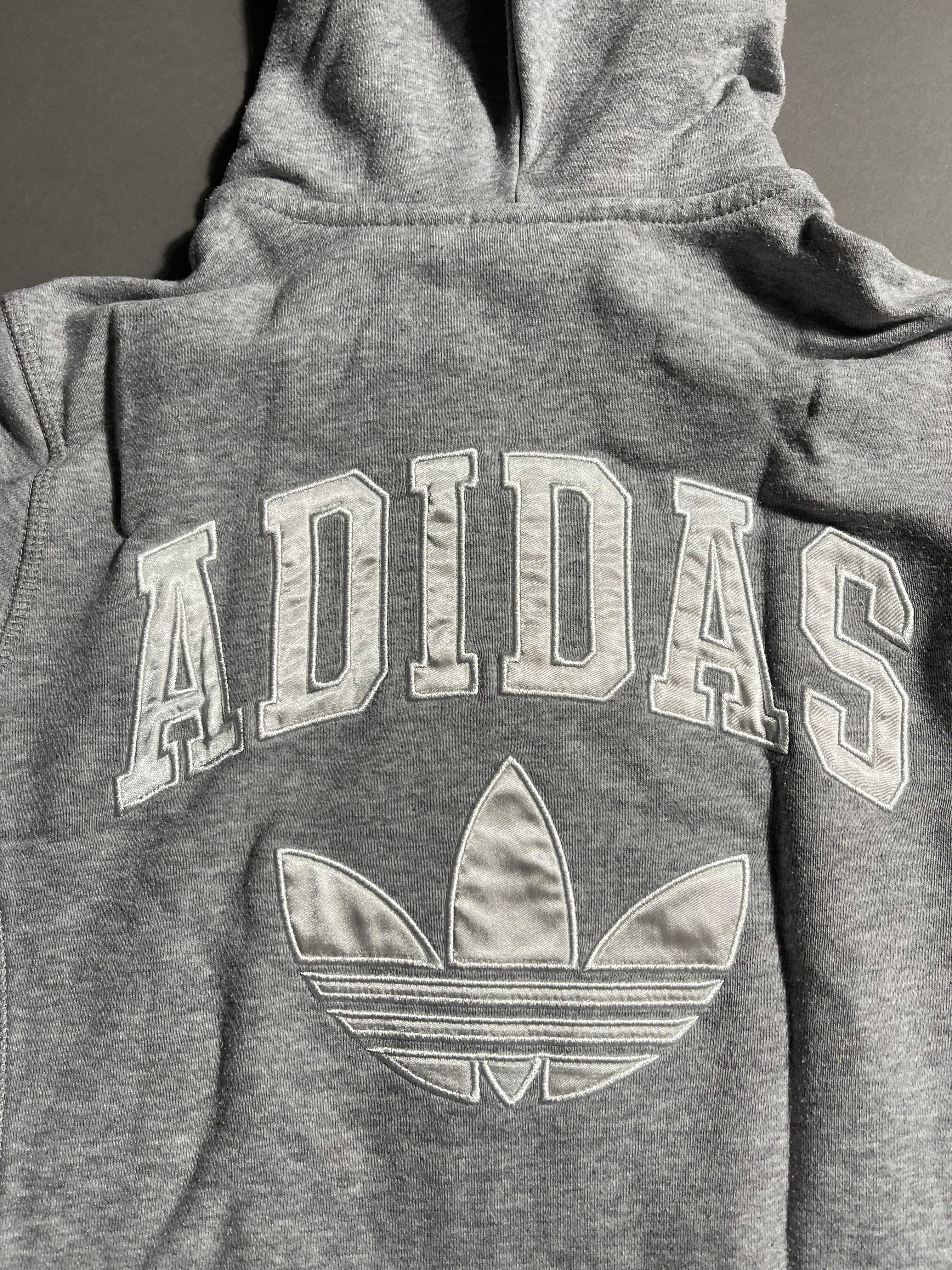 Adidas Vintage Y2K Zip-Hoodie L Womens