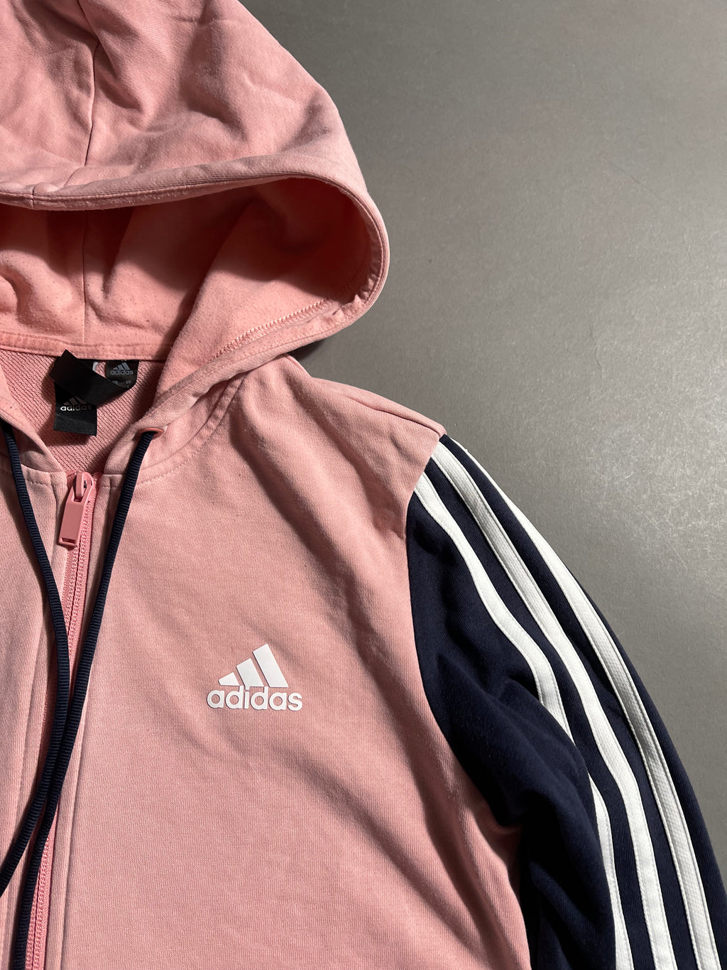 Adidas Vintage Y2K Zip-Hoodie S Womens