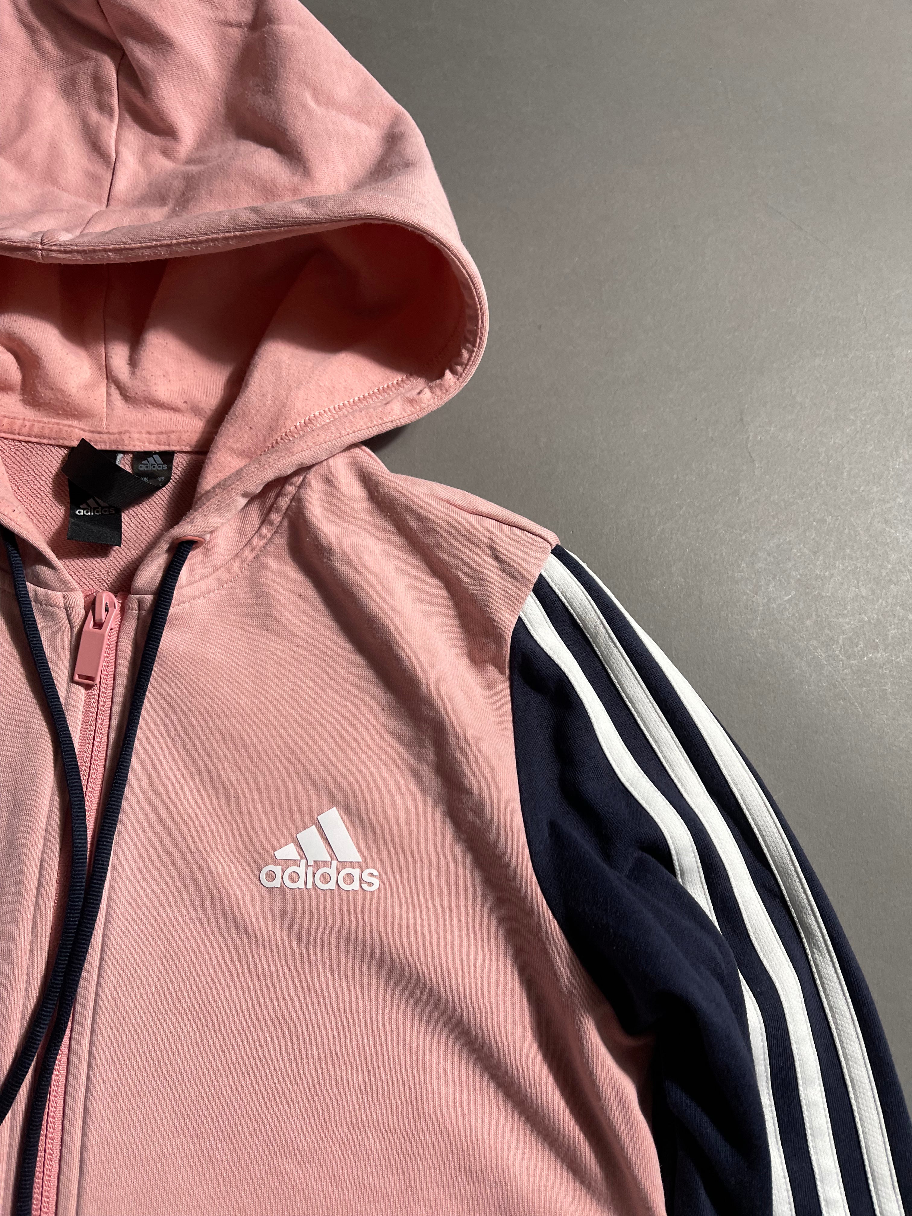 Adidas Vintage Y2K Zip-Hoodie S Womens