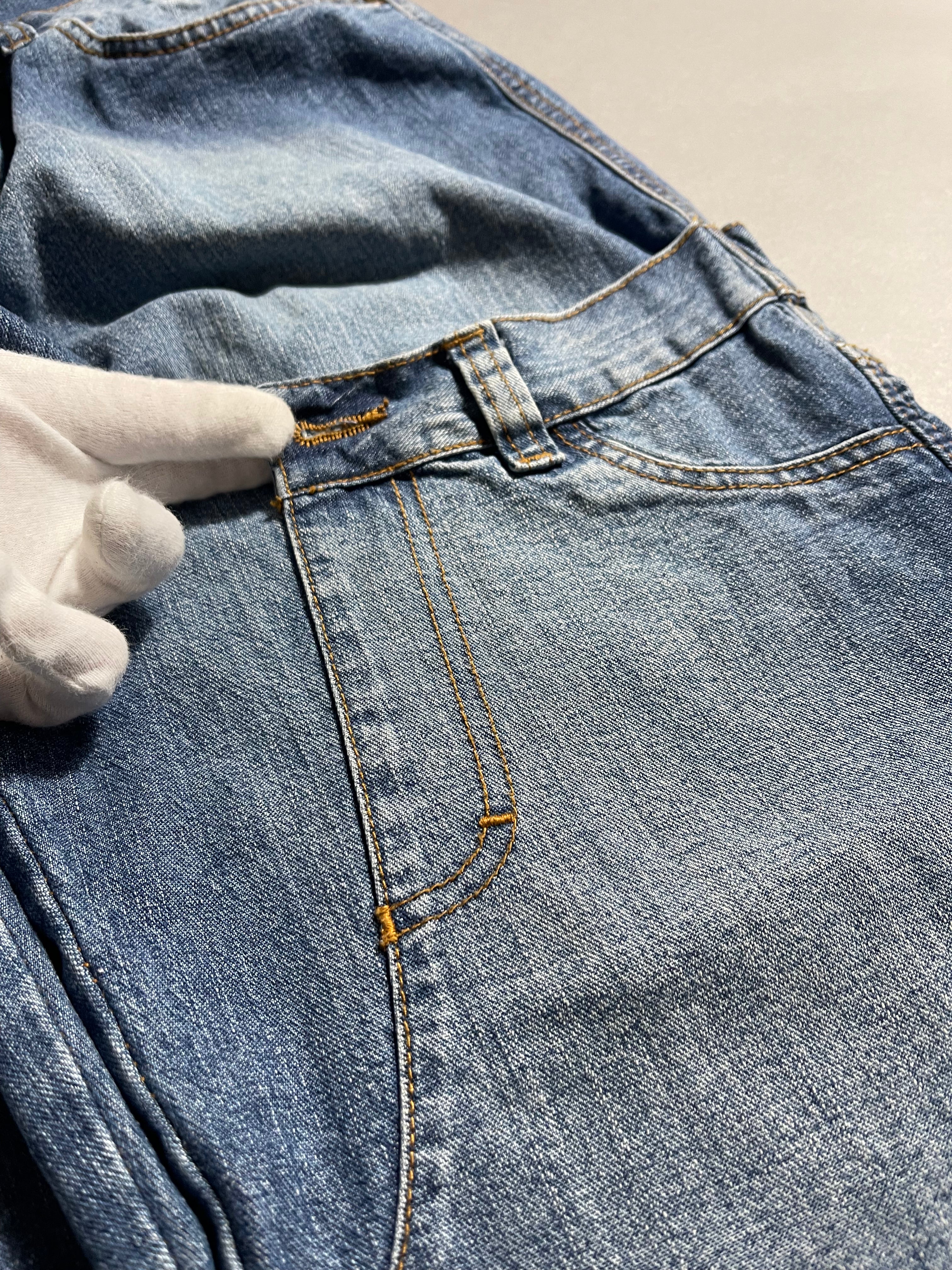 Dolce & Gabbana Vintage Y2K Straight Leg Baggy Jeans M Mens