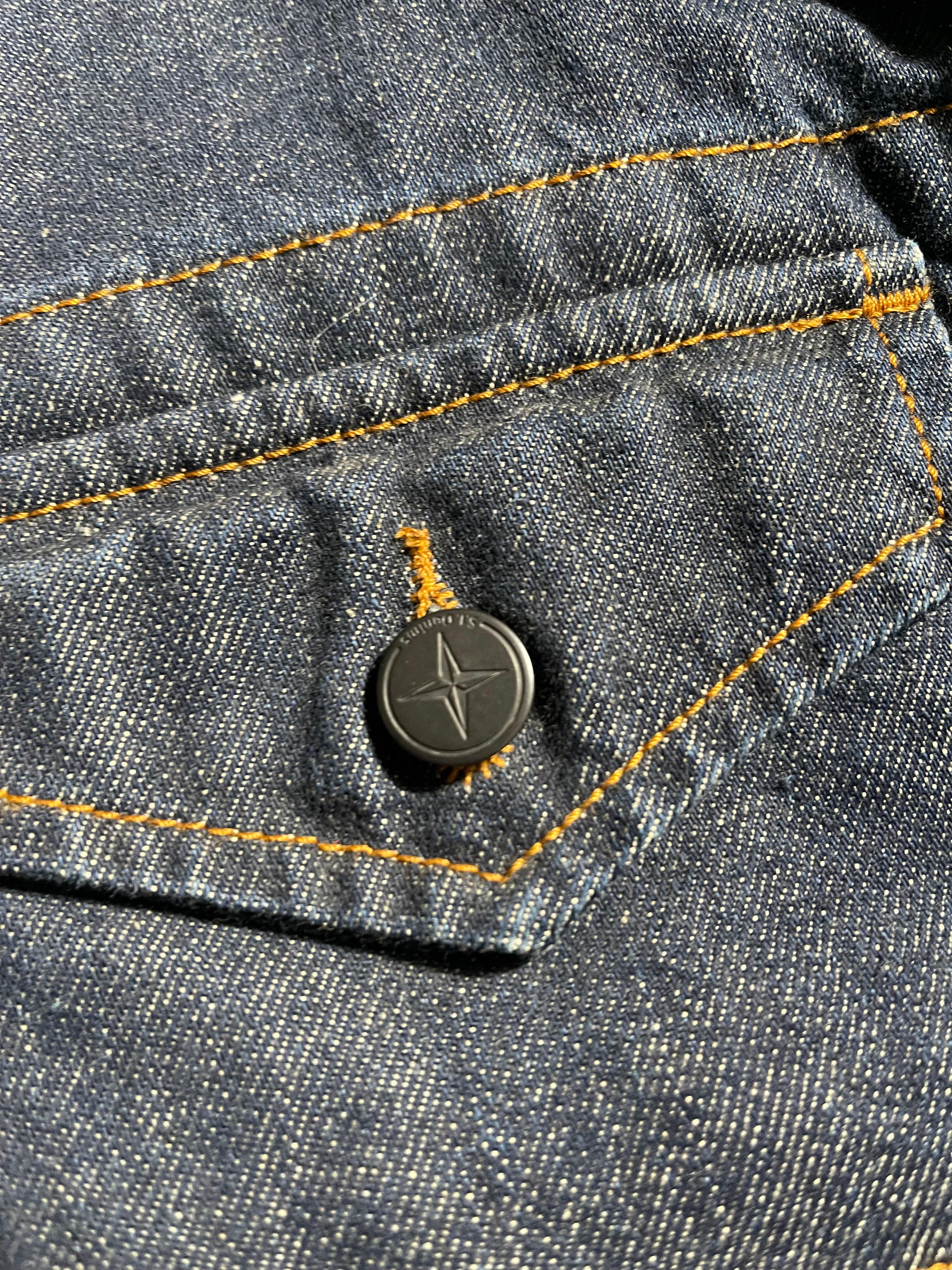 Stone Island Jeans Jacket Vintage Y2K M Mens