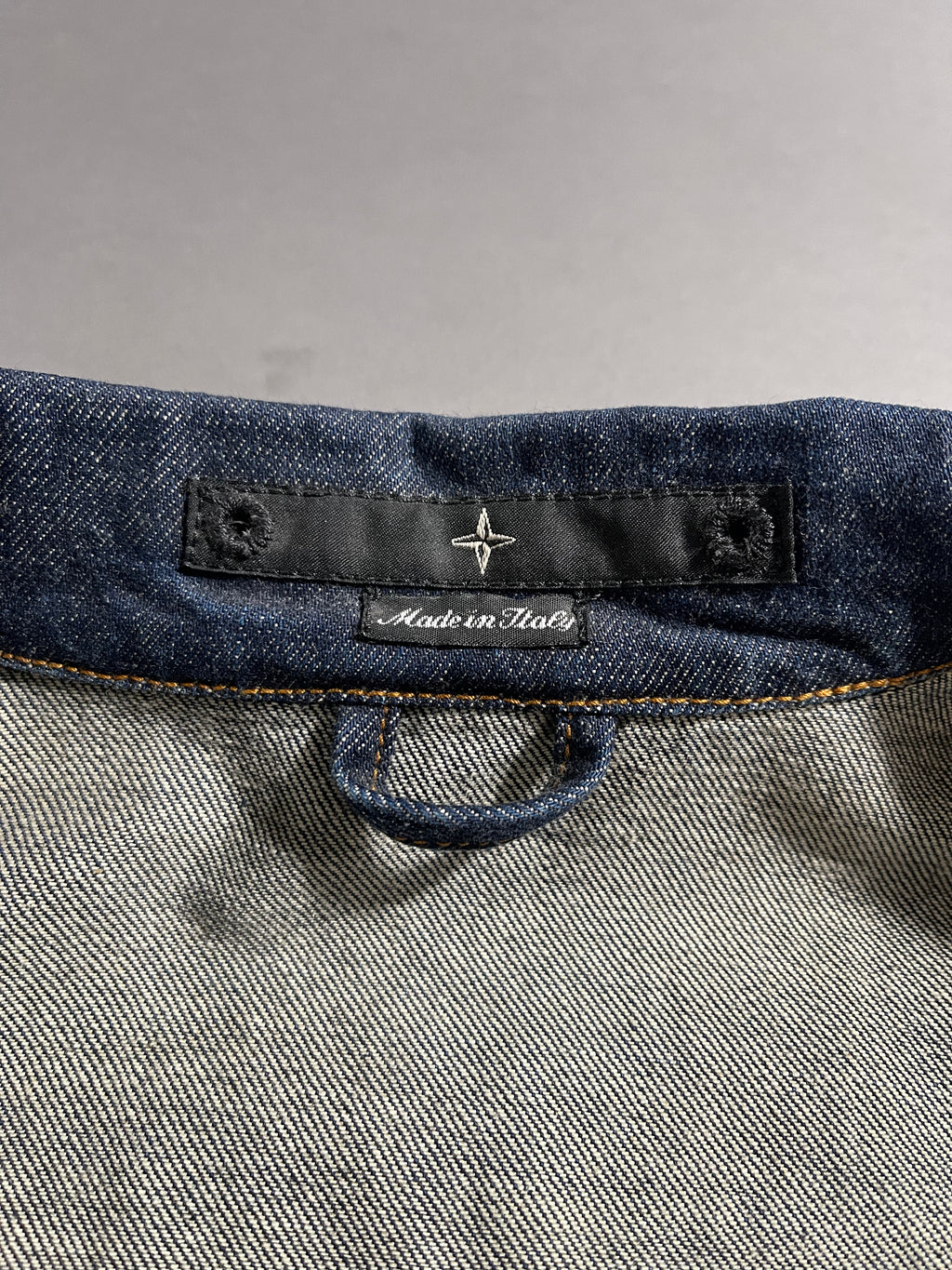 Stone Island Jeans Jacket Vintage Y2K M Mens